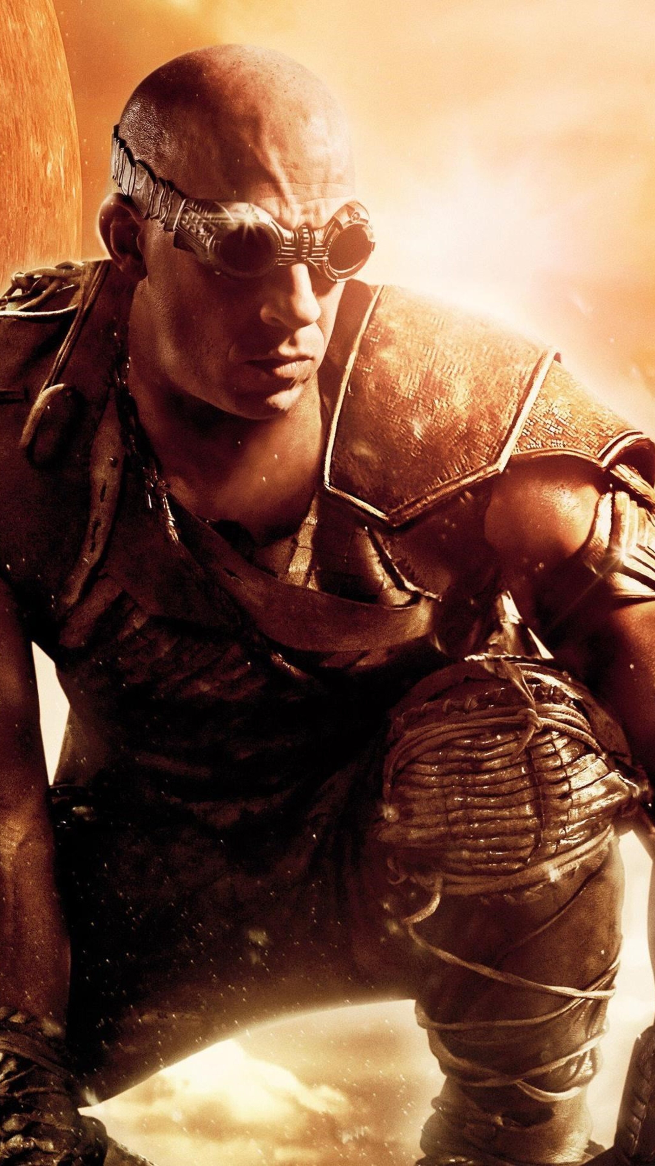 Vin Diesel, Riddick movie, Sony Xperia, HD wallpapers, 2160x3840 4K Phone