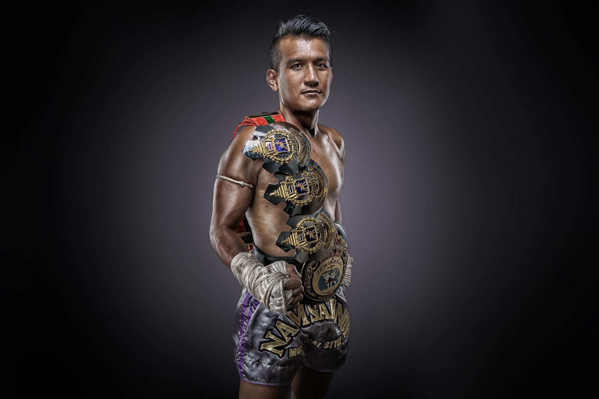 Muay Thai sport, Portrait studio shoot, Profile photographer, Koh Samui, 1920x1280 HD Desktop