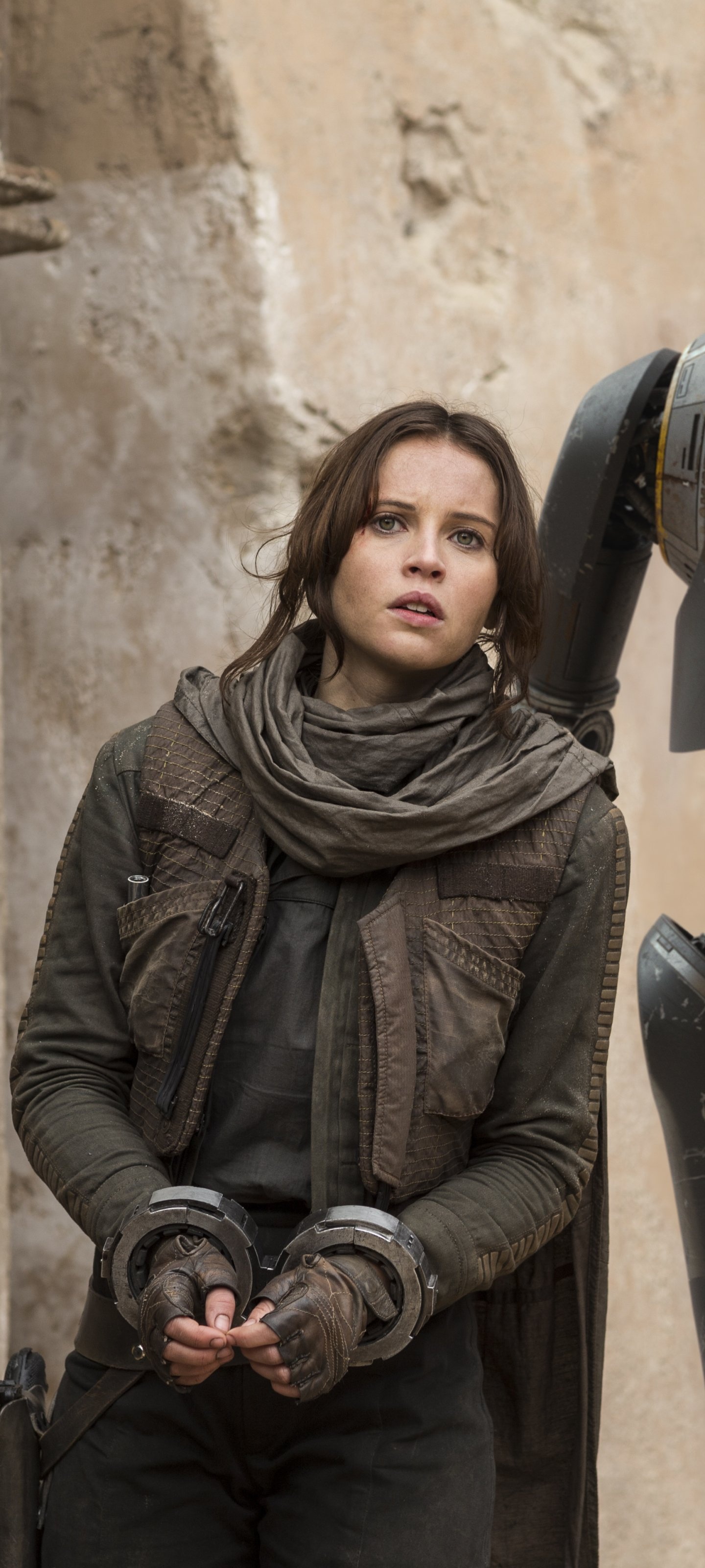 Felicity Jones, Rogue One, Star Wars, Movies, 1440x3200 HD Phone