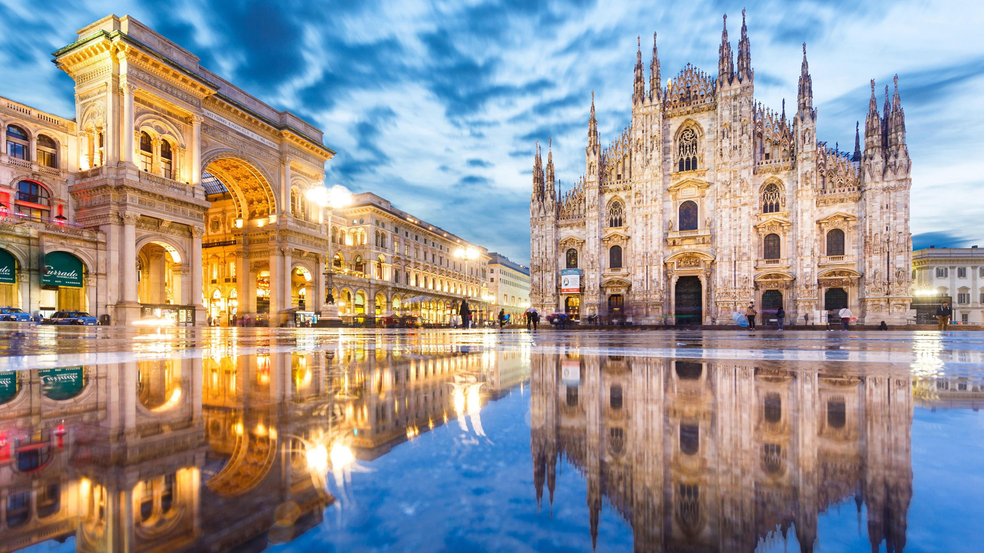 Italy architecture, Milan skyline, European cityscape, Urban beauty, 1920x1080 Full HD Desktop