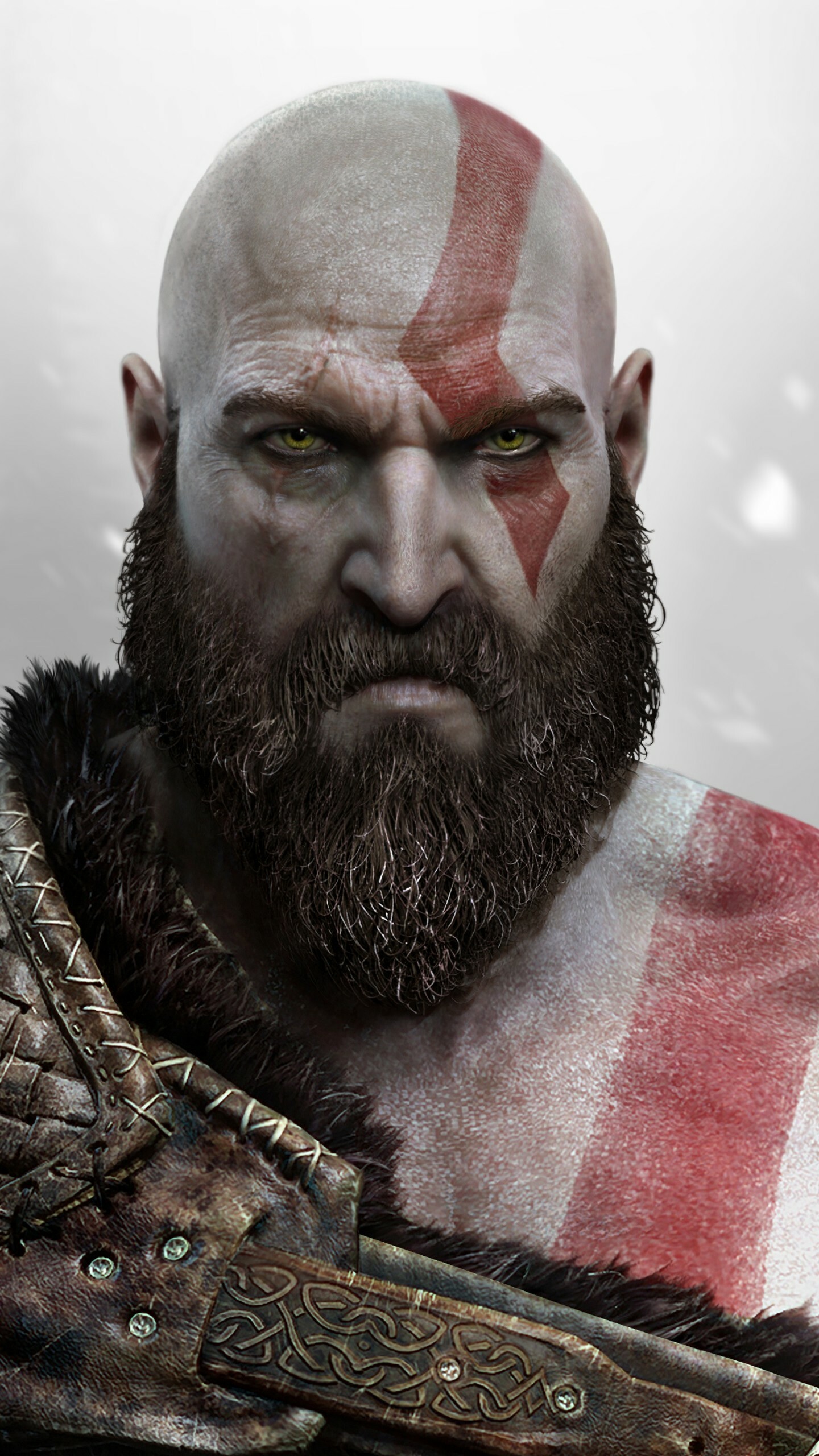 God of War: Ragnarok, Stunning desktop, Incredible 4K, Zoey Thompson's collection, 1440x2560 HD Phone