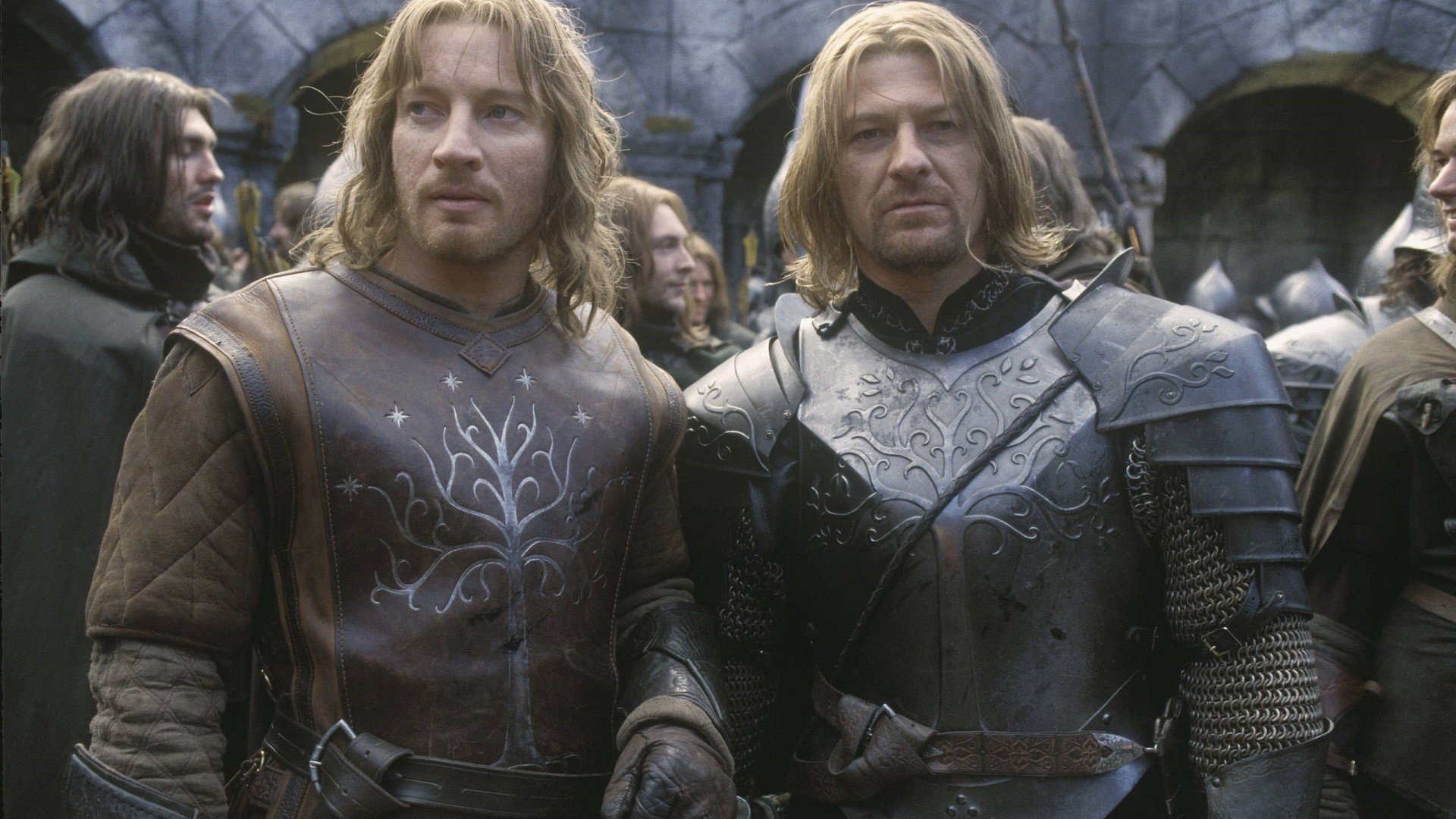 Sean Bean, LOTR actors, Gondor Faramir, Boromir David Wenham, 1920x1080 Full HD Desktop