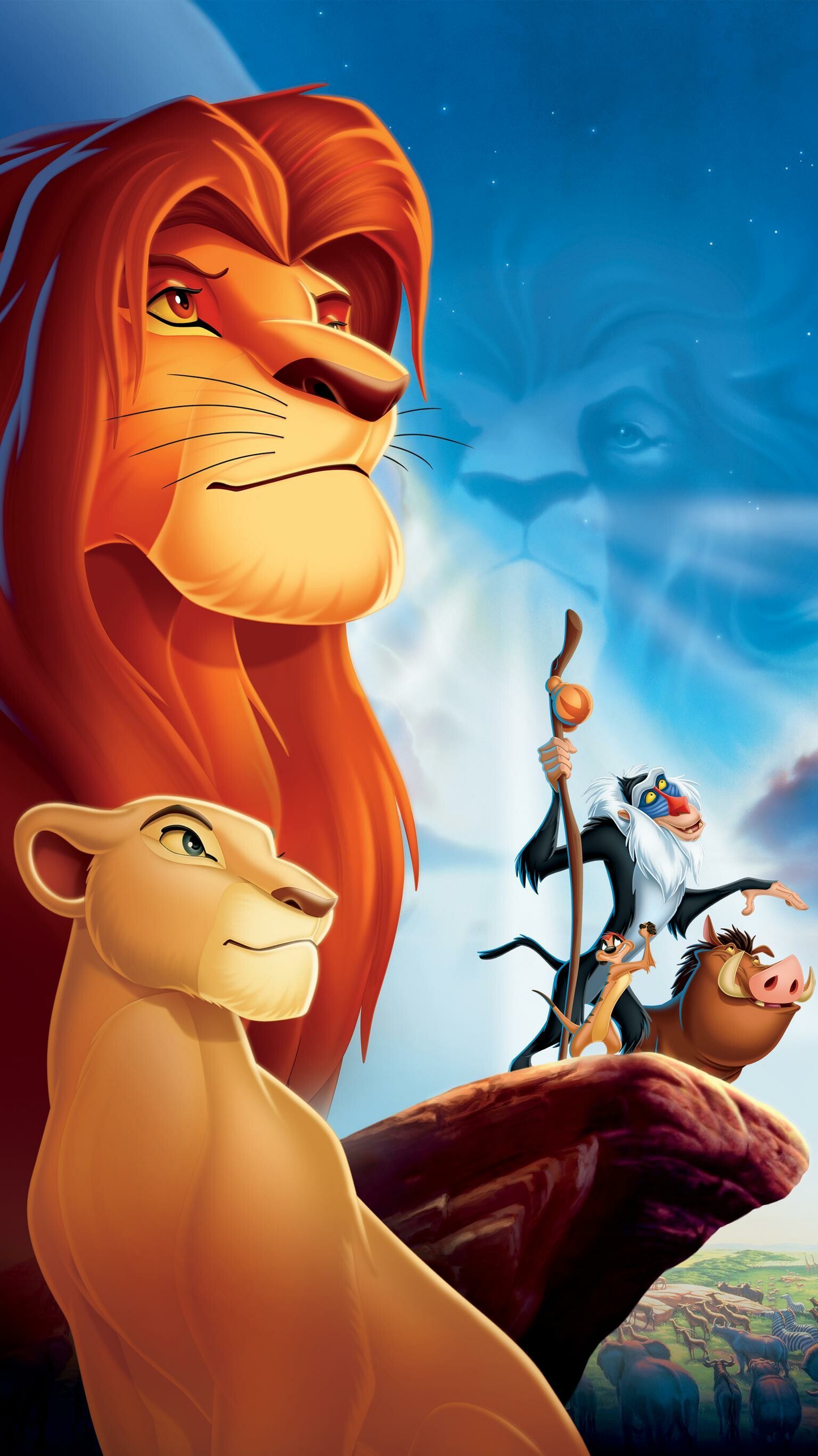 The Lion King, 1994 movie, Classic wallpapers, Emotional journey, 1540x2740 HD Phone