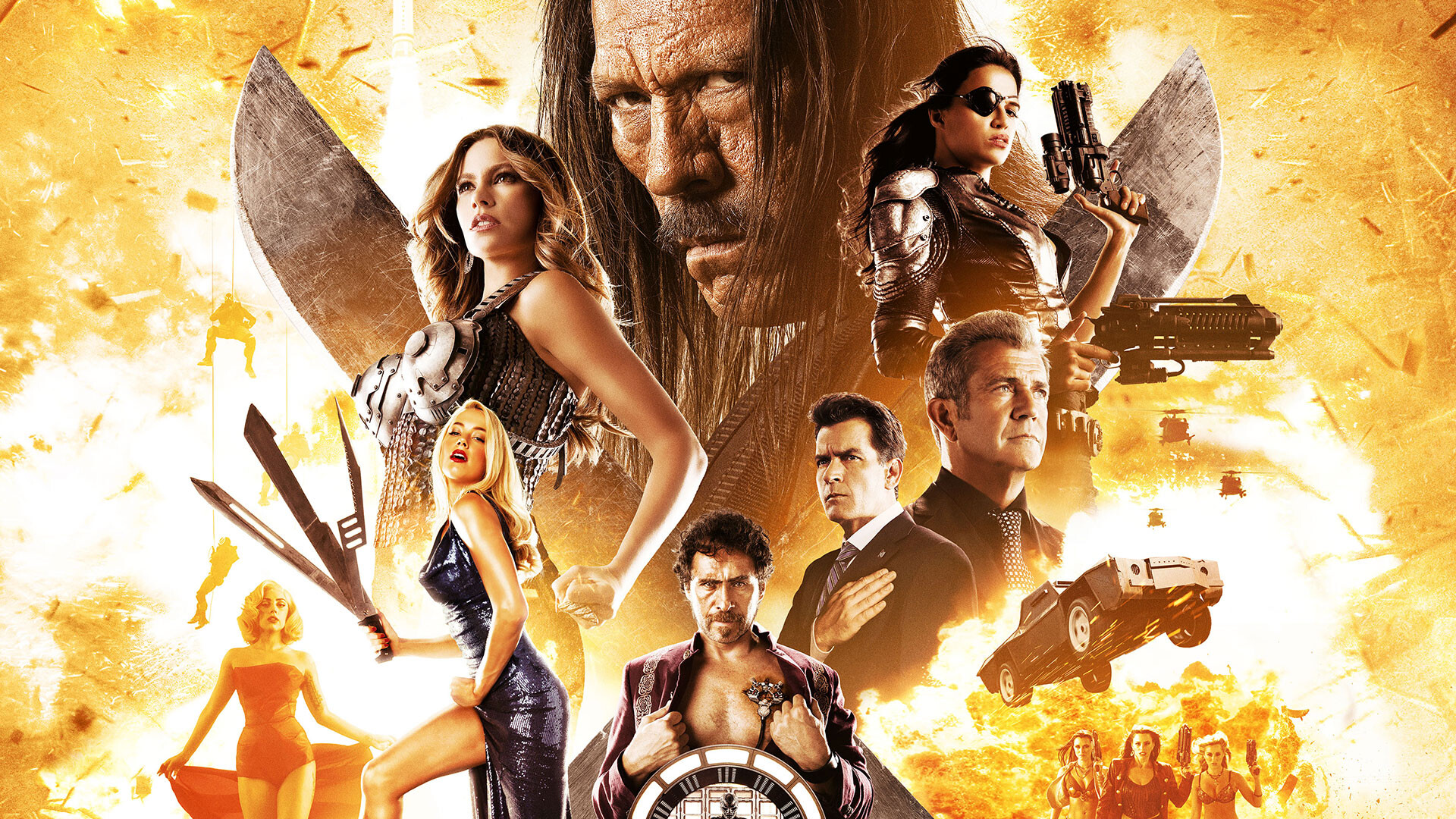 Danny Trejo, Machete Kills, Movie wallpapers, 1920x1080 Full HD Desktop