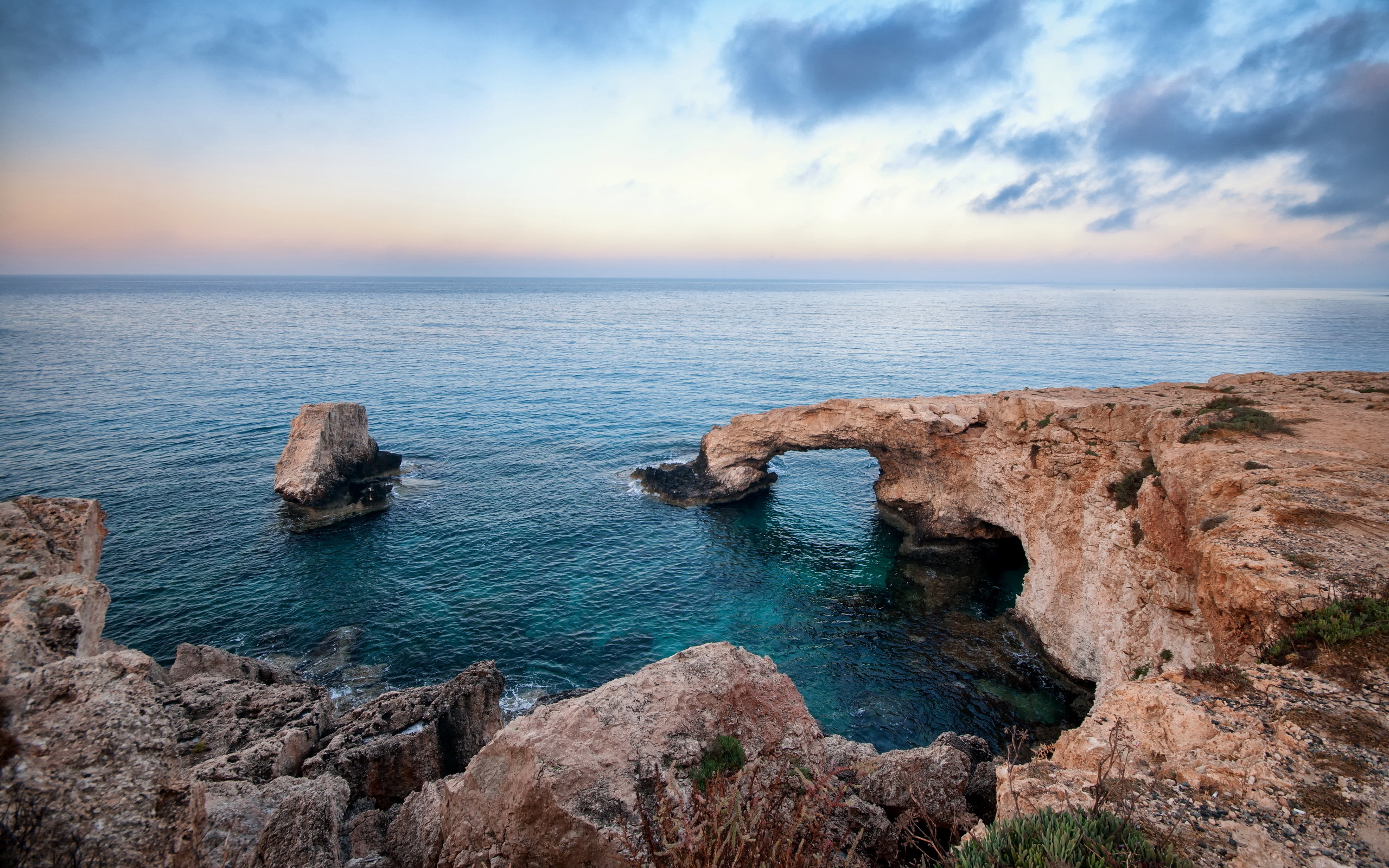 Cyprus, Manual resize, Ayia Napa, Love bridge, 2560x1600 HD Desktop