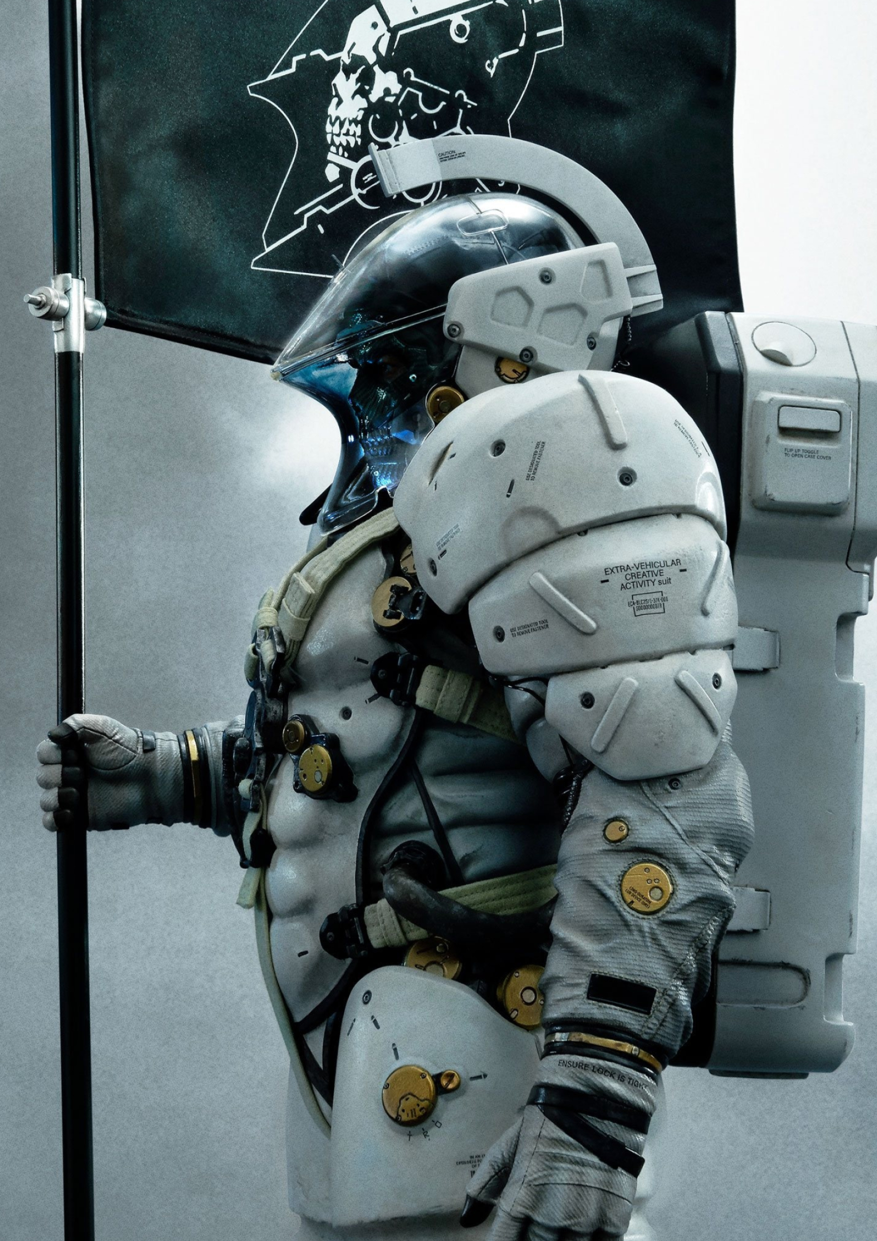 Ludens statue, Hideo Kojima Wallpaper, 1770x2500 HD Phone