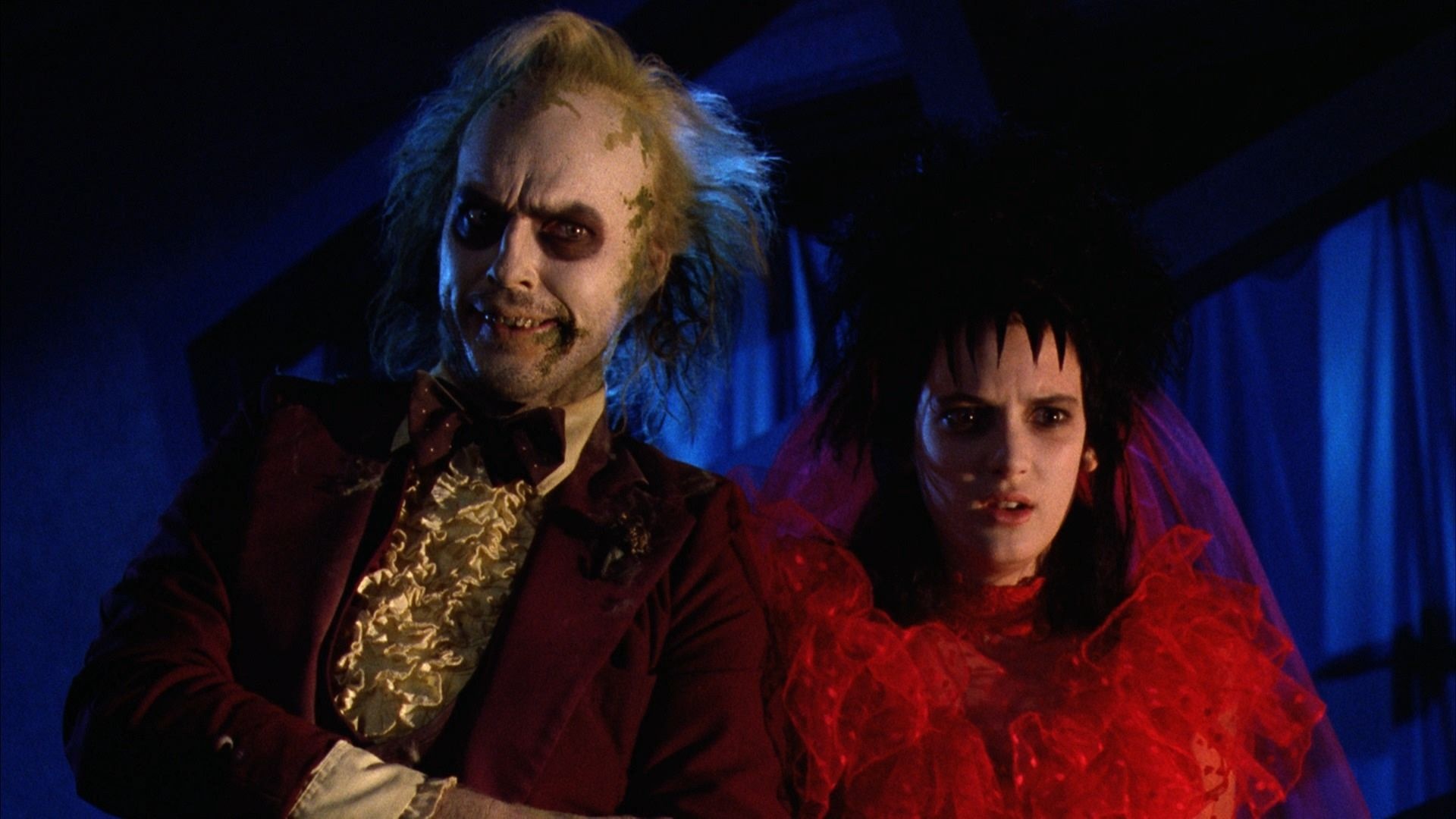 Beetlejuice Wedding, Michael Keaton, 1920x1080 Full HD Desktop