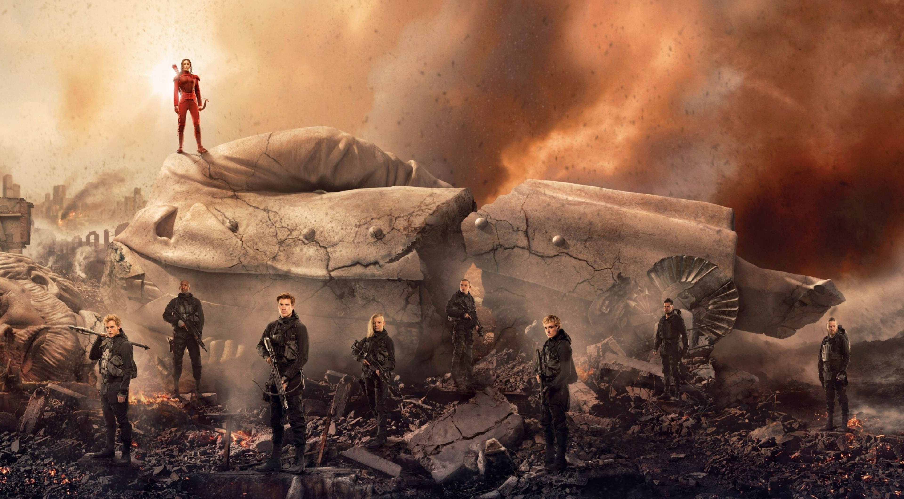 The Hunger Games, 4K cool wallpaper, PC, Mockingjay, 3840x2130 HD Desktop