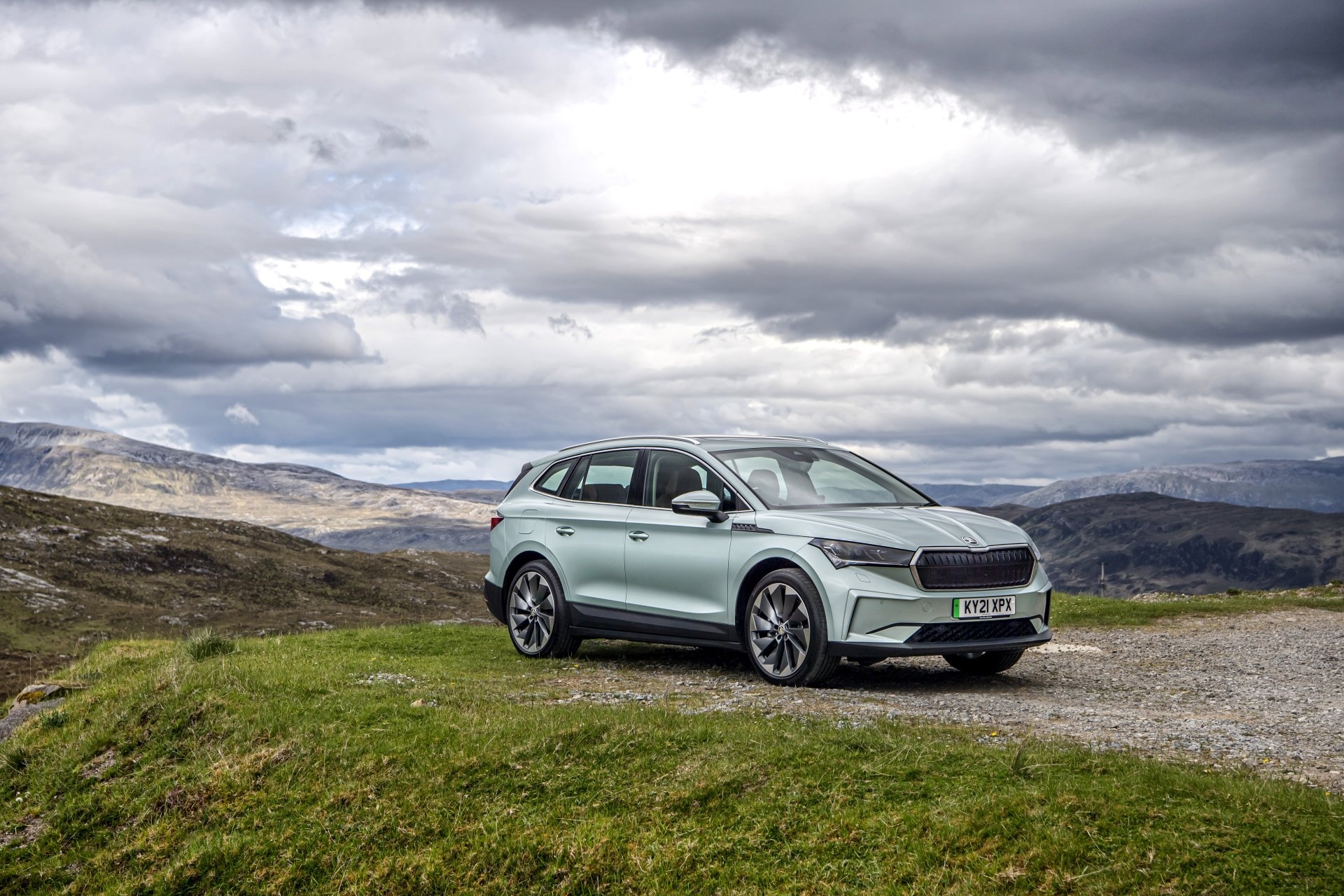 Skoda Enyaq, HD wallpapers, Electric SUV, Future mobility, 1920x1280 HD Desktop