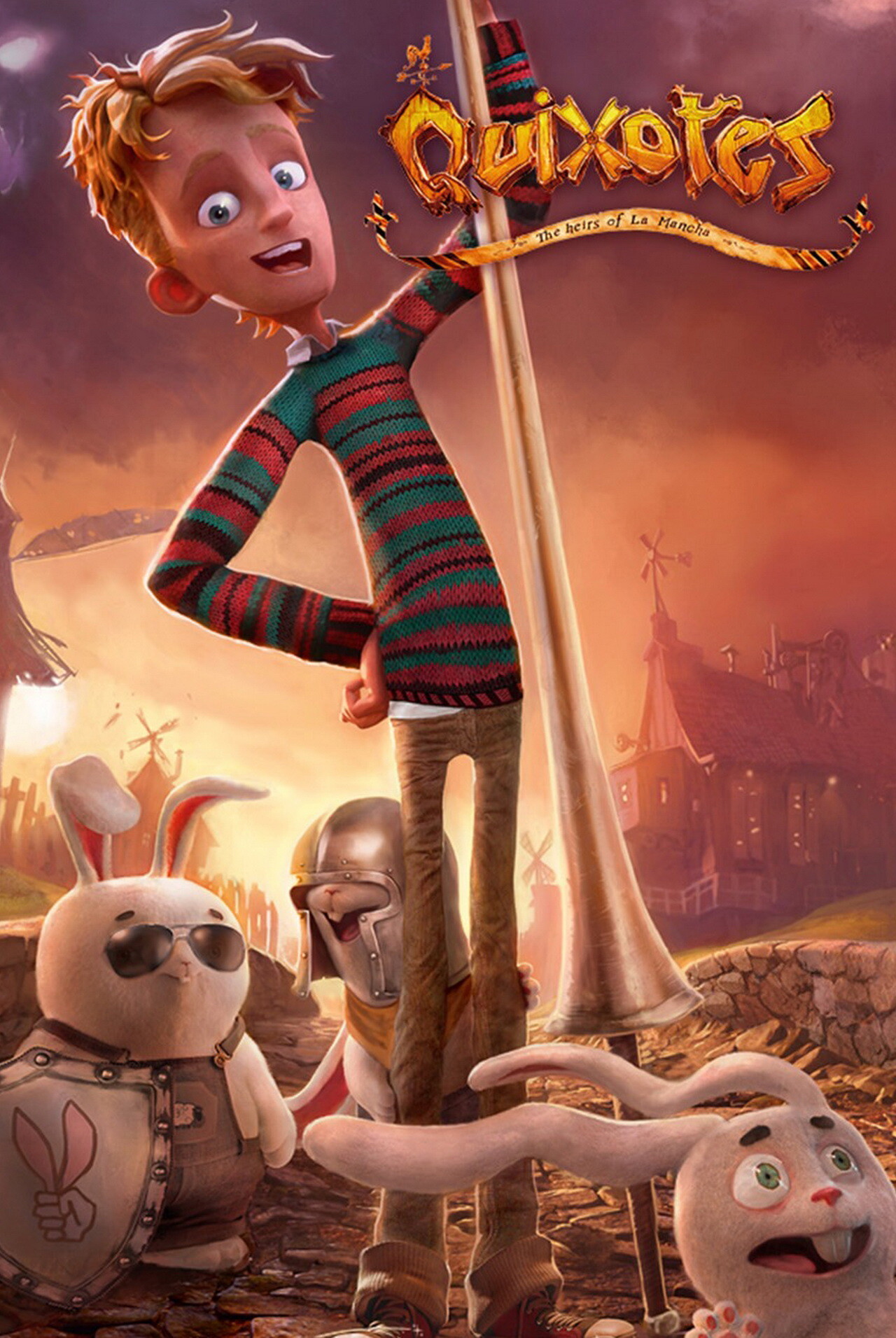 Quixotes movie plot, Hilarious hijinks, Heroic quests, Comedy gold, 1280x1920 HD Phone
