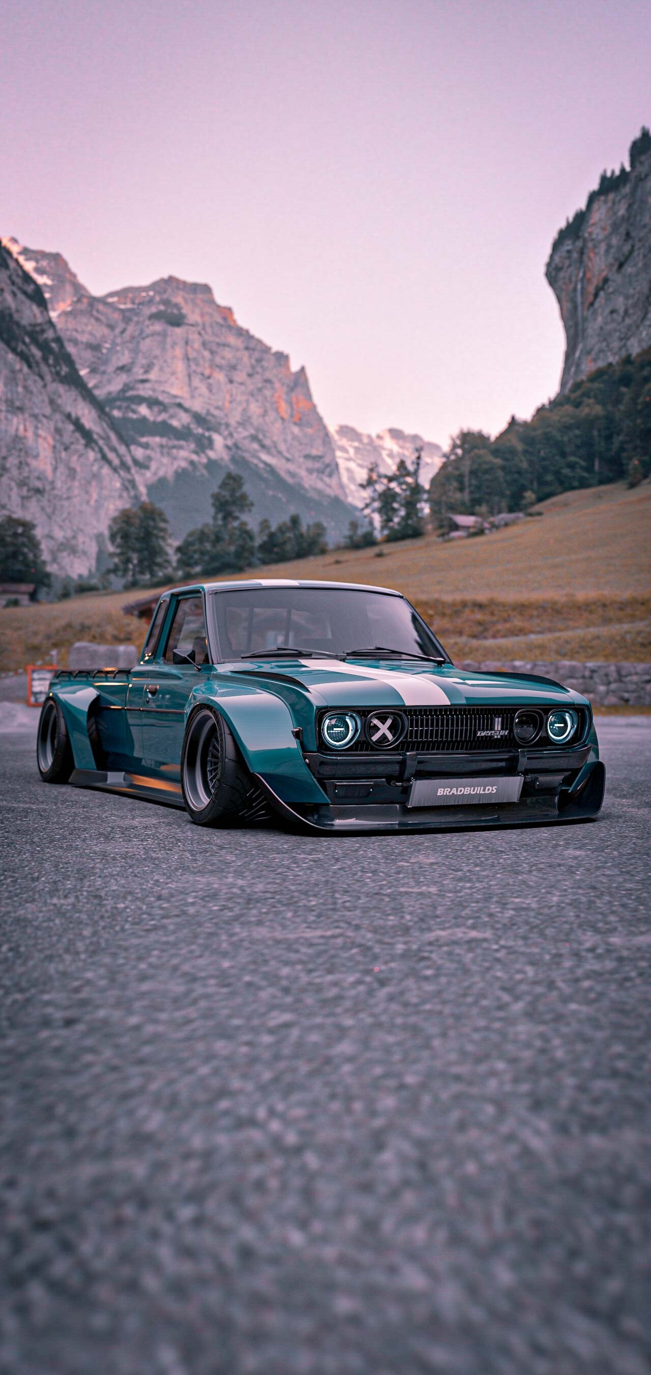 620 Tuning, Datsun Wallpaper, 1280x2710 HD Phone
