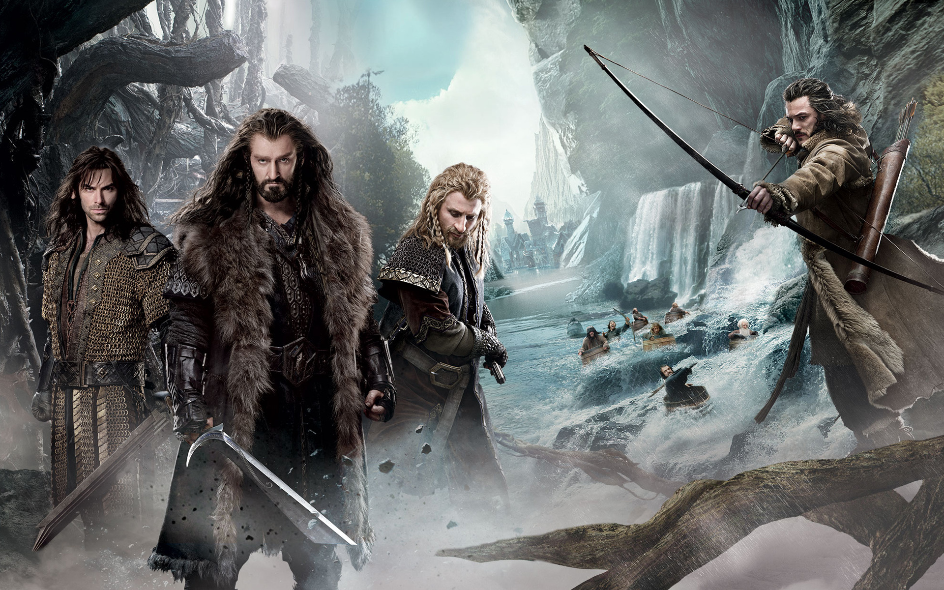 Desolation of Smaug, HD wallpaper, Background image, Movie, 1920x1200 HD Desktop