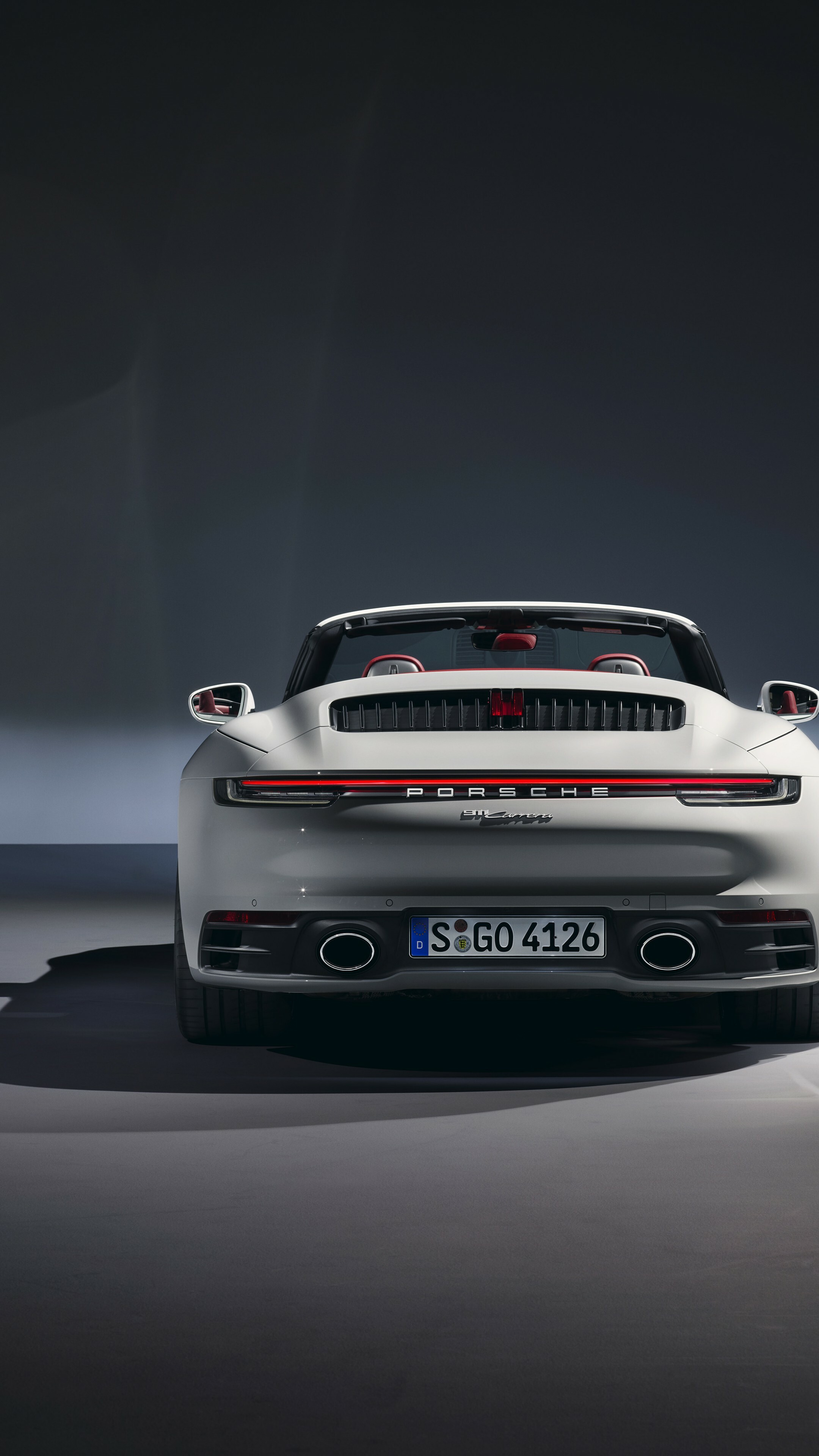 922 Carrera Cabriolet, Porsche 911 Wallpaper, 2160x3840 4K Phone