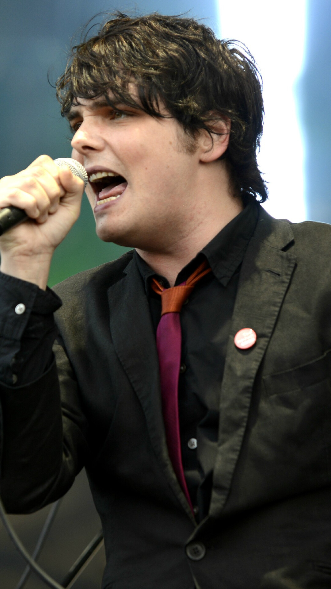 Gerard Way, Music artist, Alternative rock, Emotive lyrics, 1080x1920 Full HD Phone