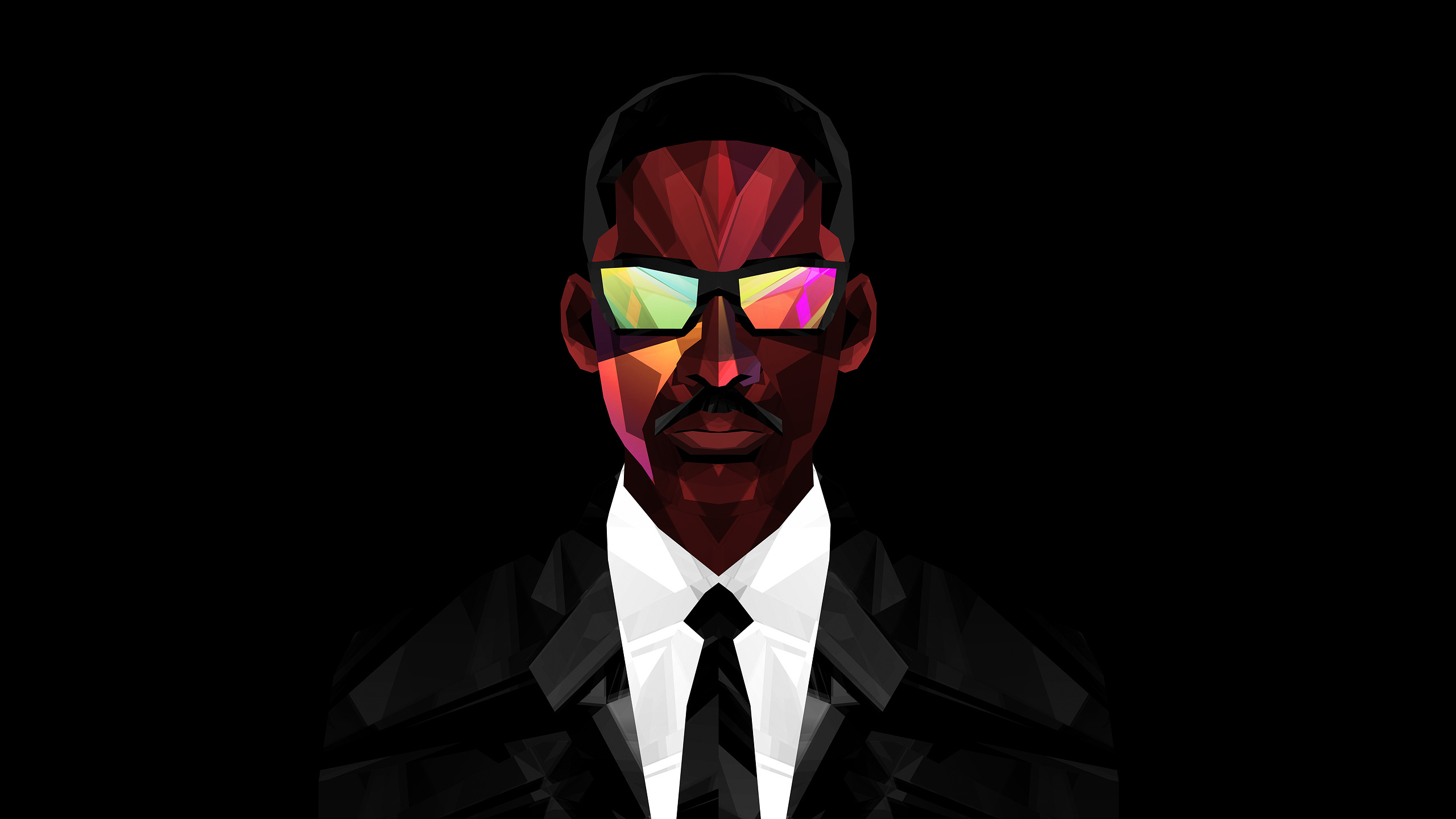 Men In Black, Film-inspired wallpaper, Will Smith in black suit, Stylish and slick, 2560x1440 HD Desktop