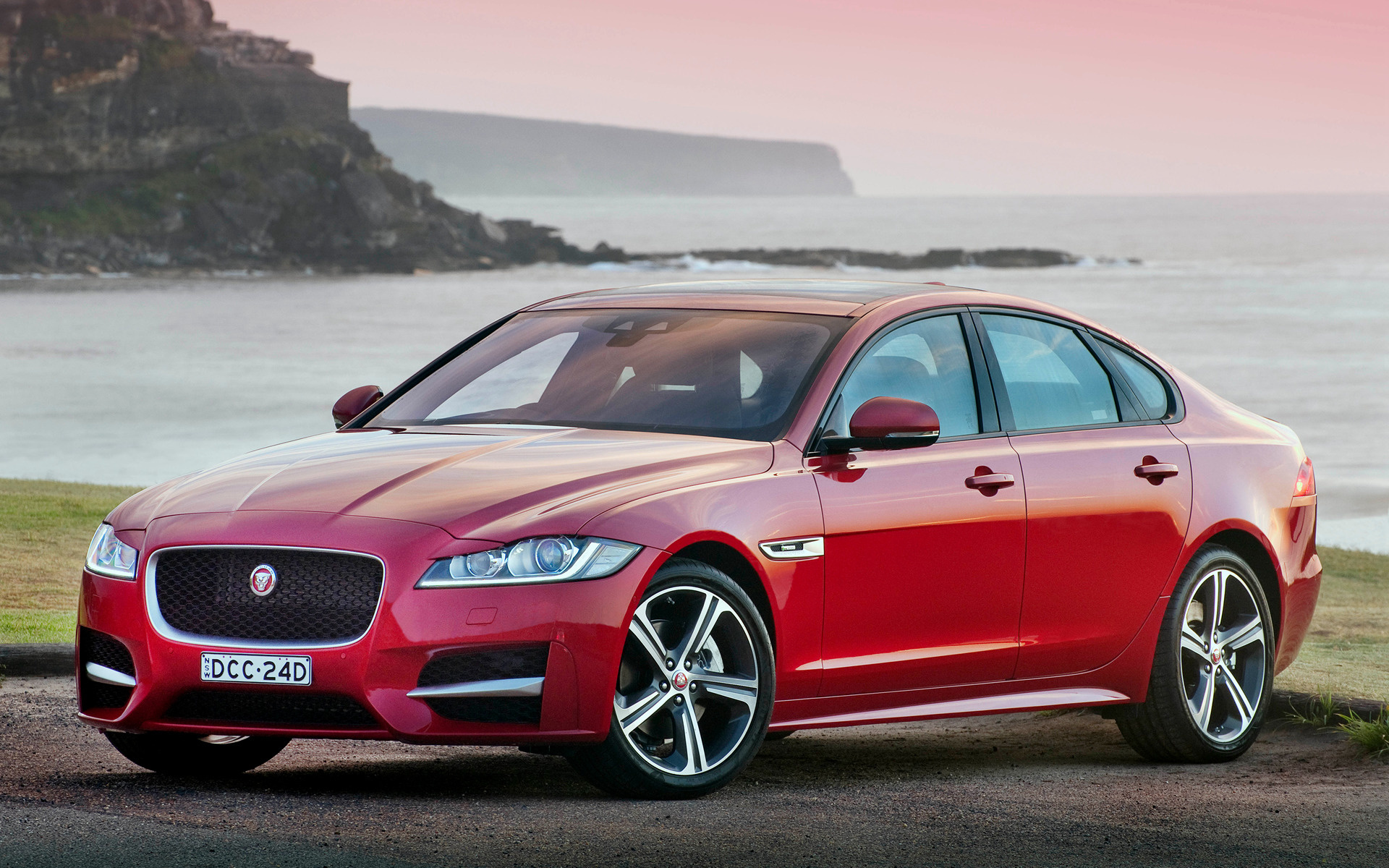 Jaguar XF, R Sport AU elegance, Dynamic performance, Striking visuals, 1920x1200 HD Desktop