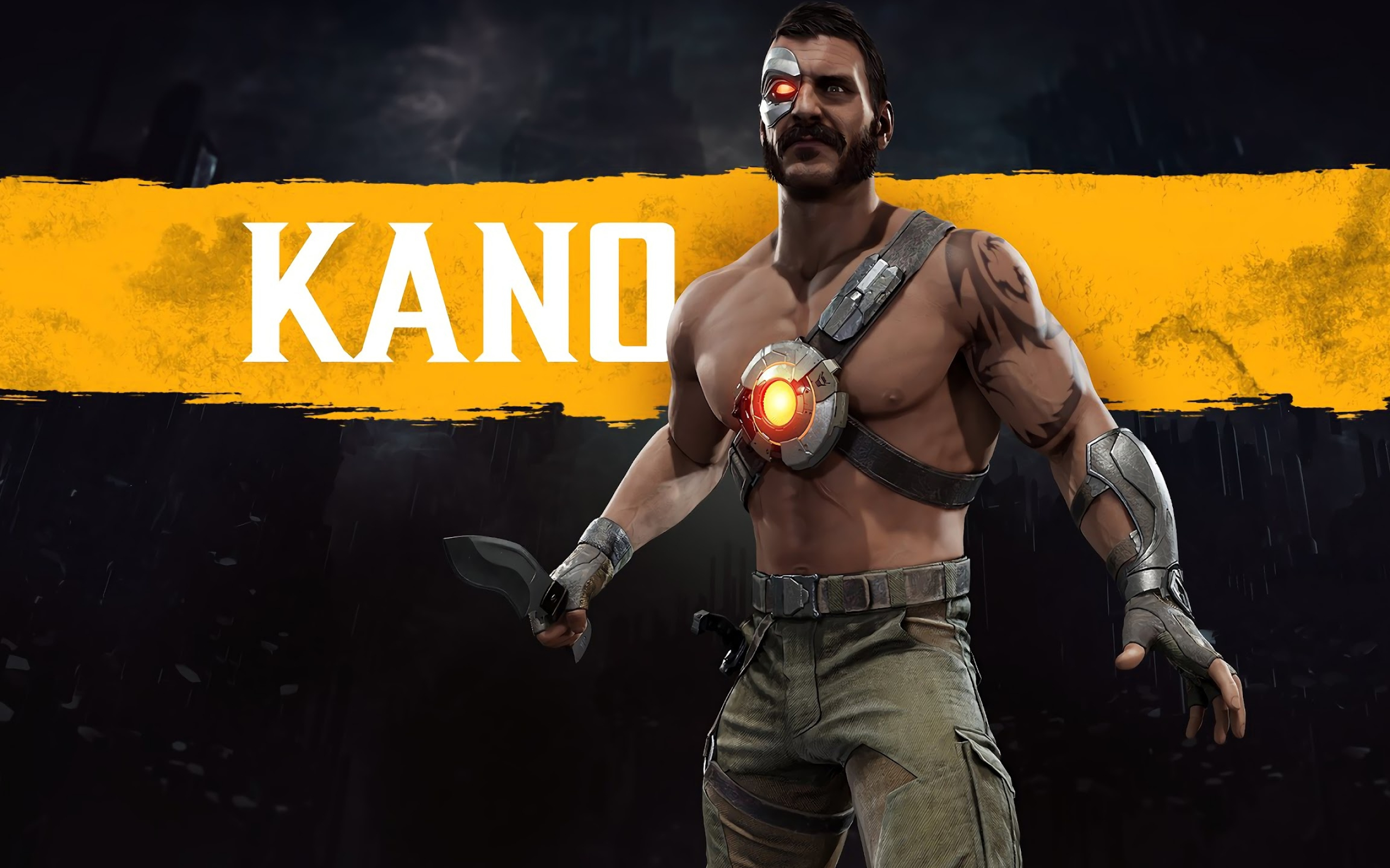 Kano, Mortal Kombat 11, PC desktop wallpaper, 2560x1600 HD Desktop