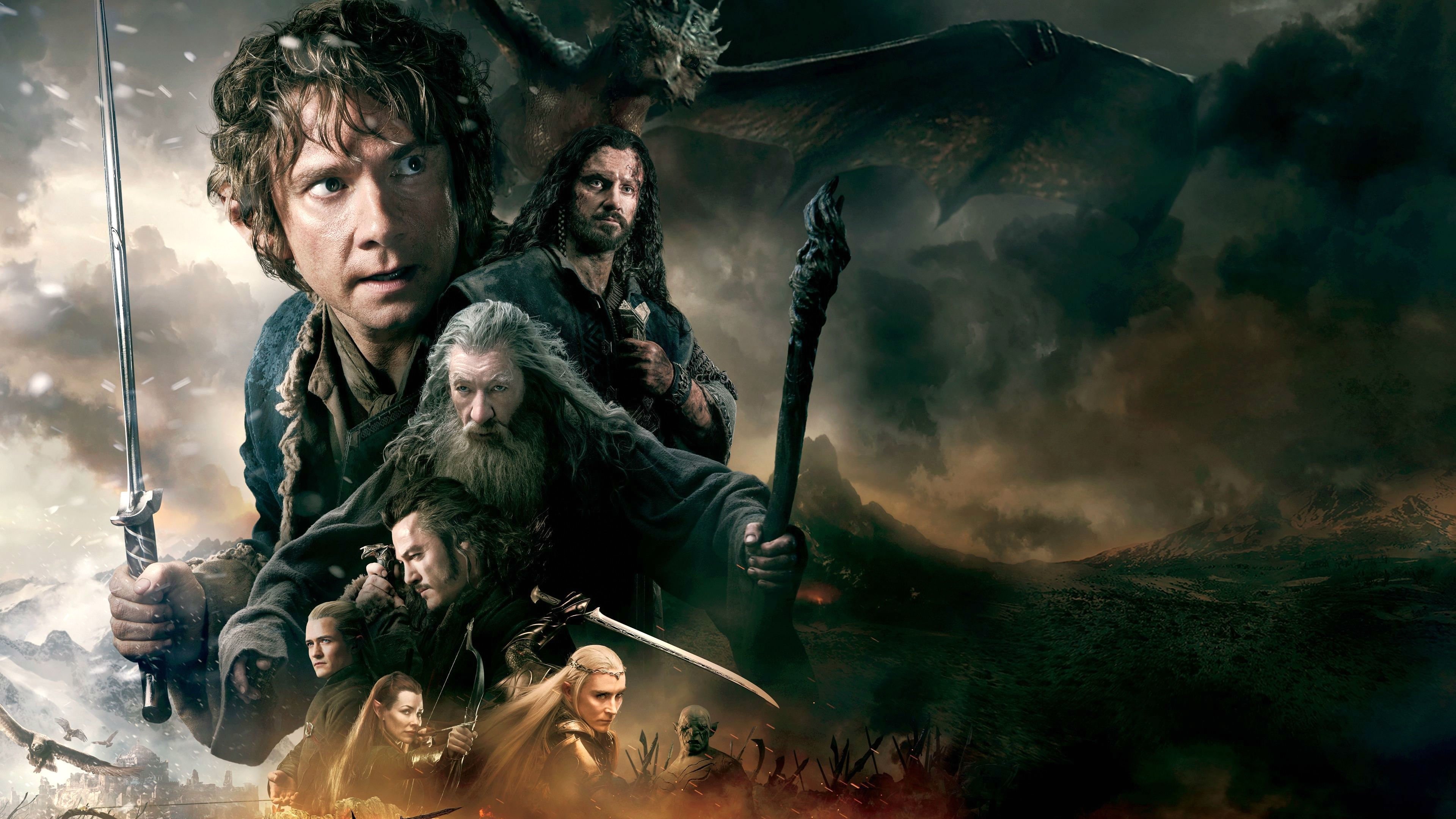 The Hobbit: The Battle of the Five Armies, Legolas Wallpaper, 3840x2160 4K Desktop