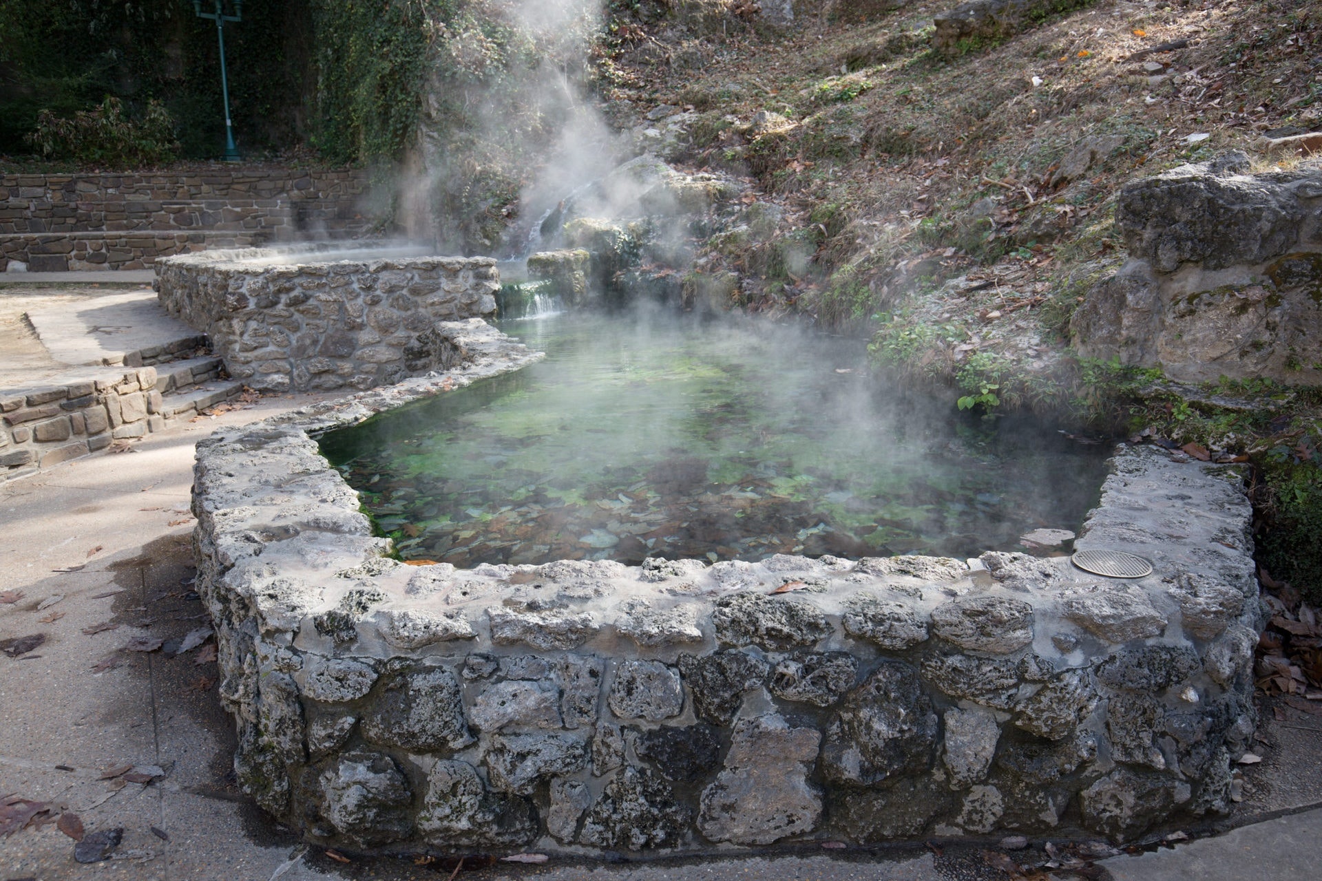 Hot Springs National Park, City within a park, Arkansas, 1920x1280 HD Desktop