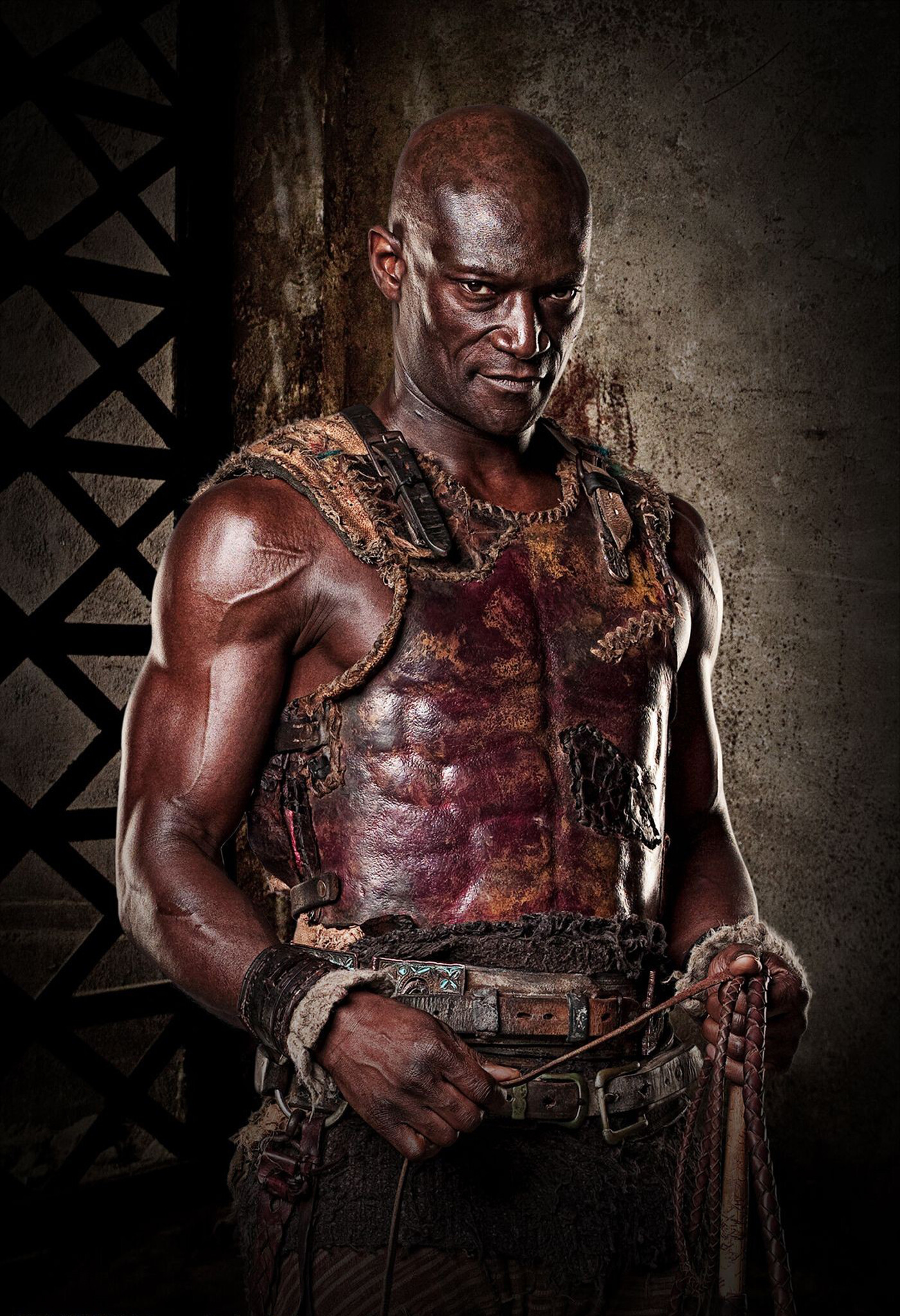 Oenomaus, Spartacus: Blood and Sand Wallpaper, 1400x2050 HD Phone