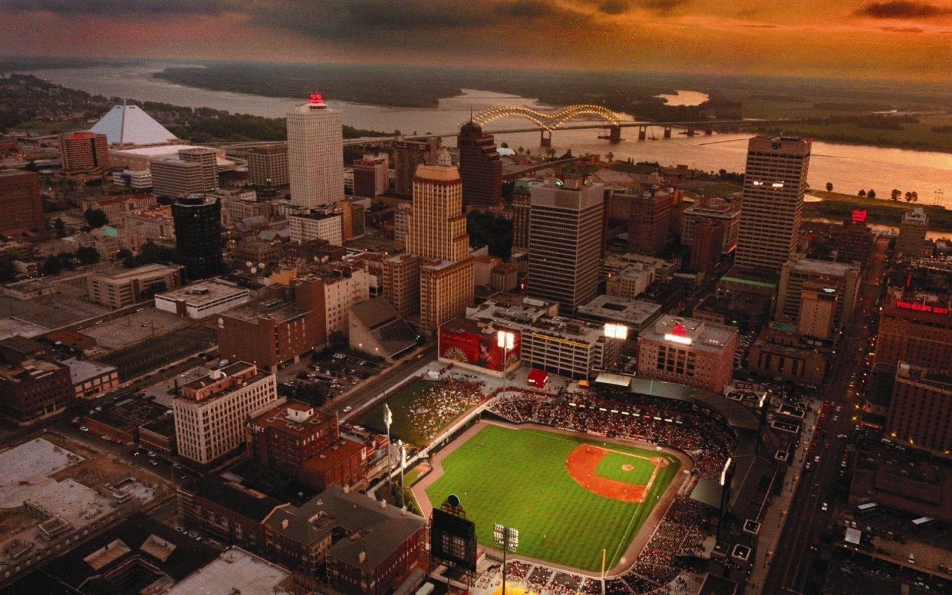 Memphis travels, top free Memphis, Memphis backgrounds, Memphis cityscape, 1920x1200 HD Desktop