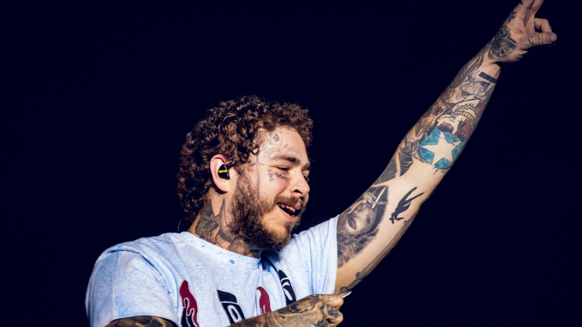 Post Malone, HD wallpaper download, High quality, Impressive visuals, 1920x1080 Full HD Desktop