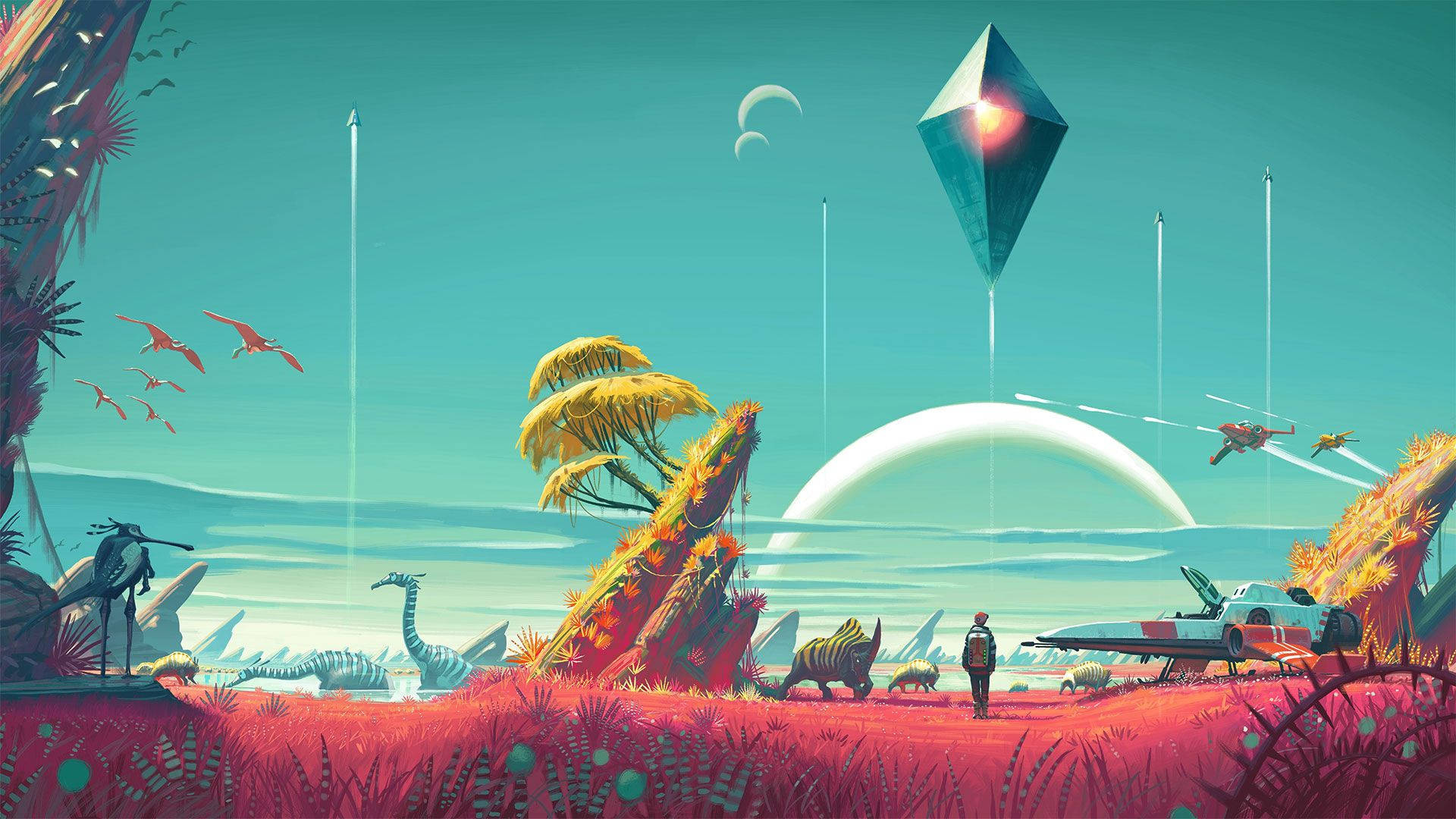 No Man's Sky, PC Wallpaper, 1920x1080 Full HD Desktop