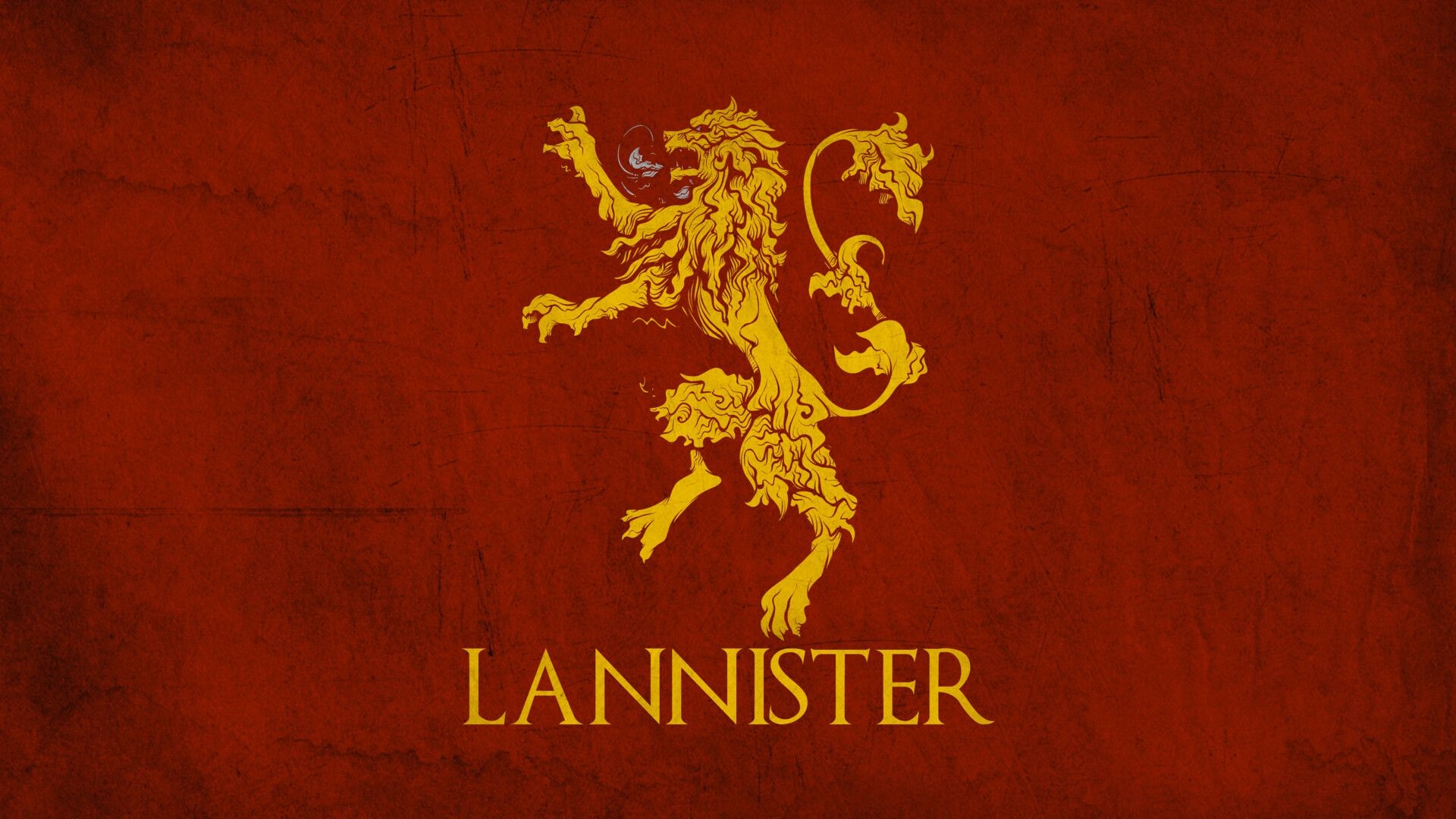 Coat of Arms, House Lannister Wallpaper, 1920x1080 Full HD Desktop