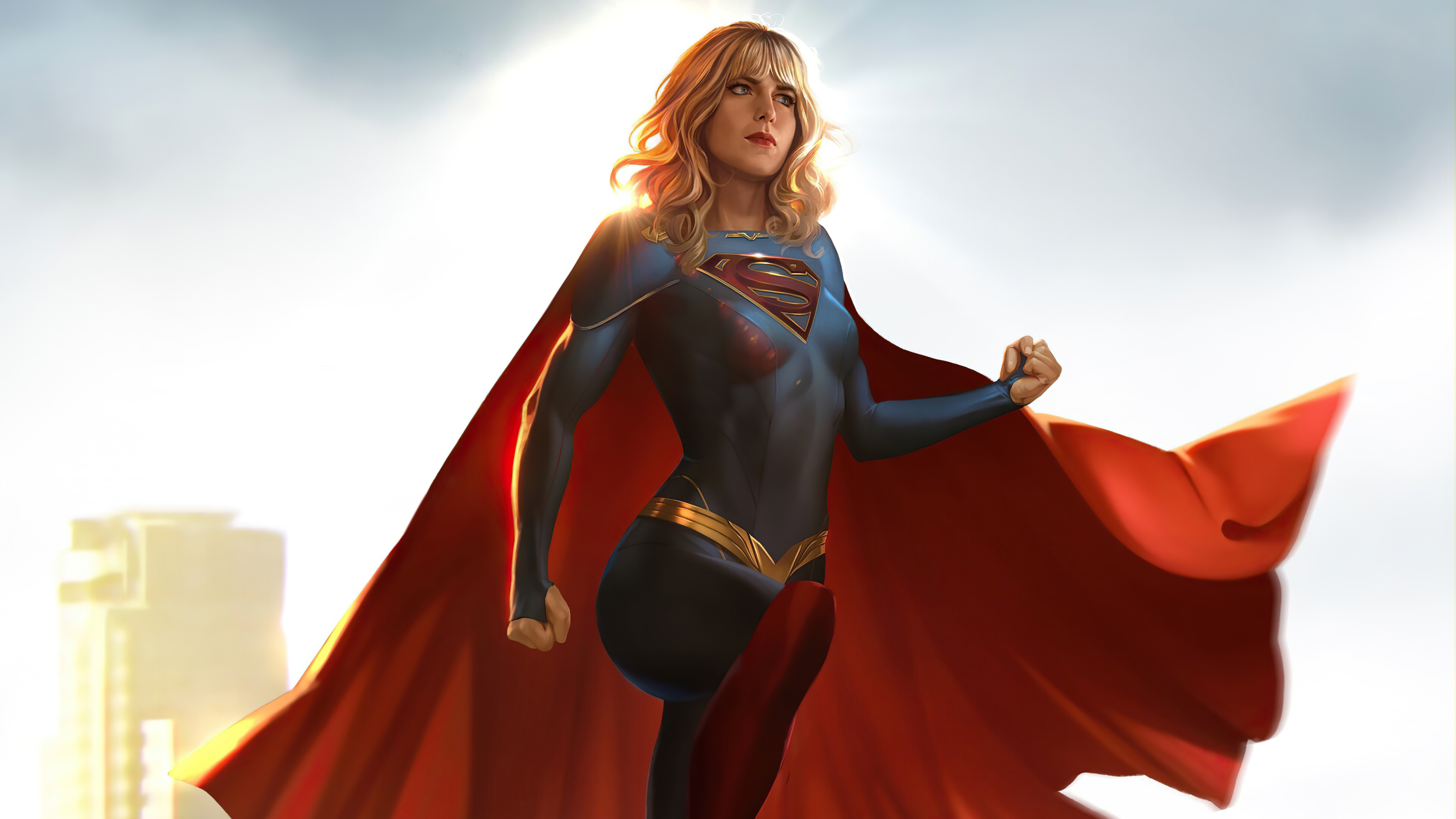 Supergirl, Superhero Wallpaper, 3840x2160 4K Desktop