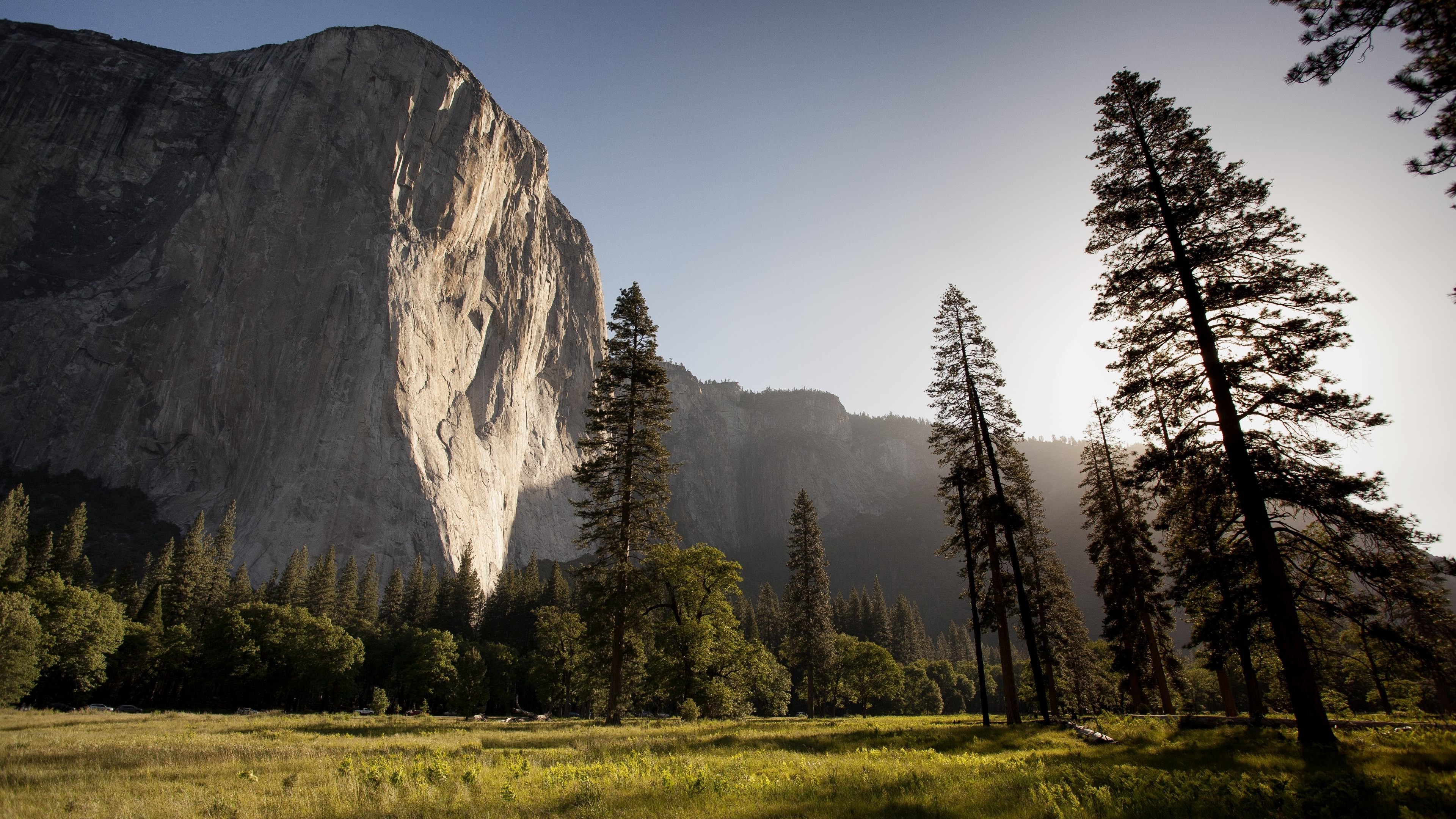 Landscape wallpaper, Forest mountains, Natural beauty, Tranquil surroundings, 3840x2160 4K Desktop