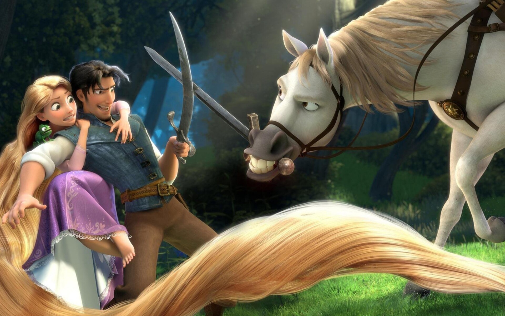 Tangled, Widescreen desktop wallpapers, Resplendent display, Full HD perfection, 1920x1200 HD Desktop