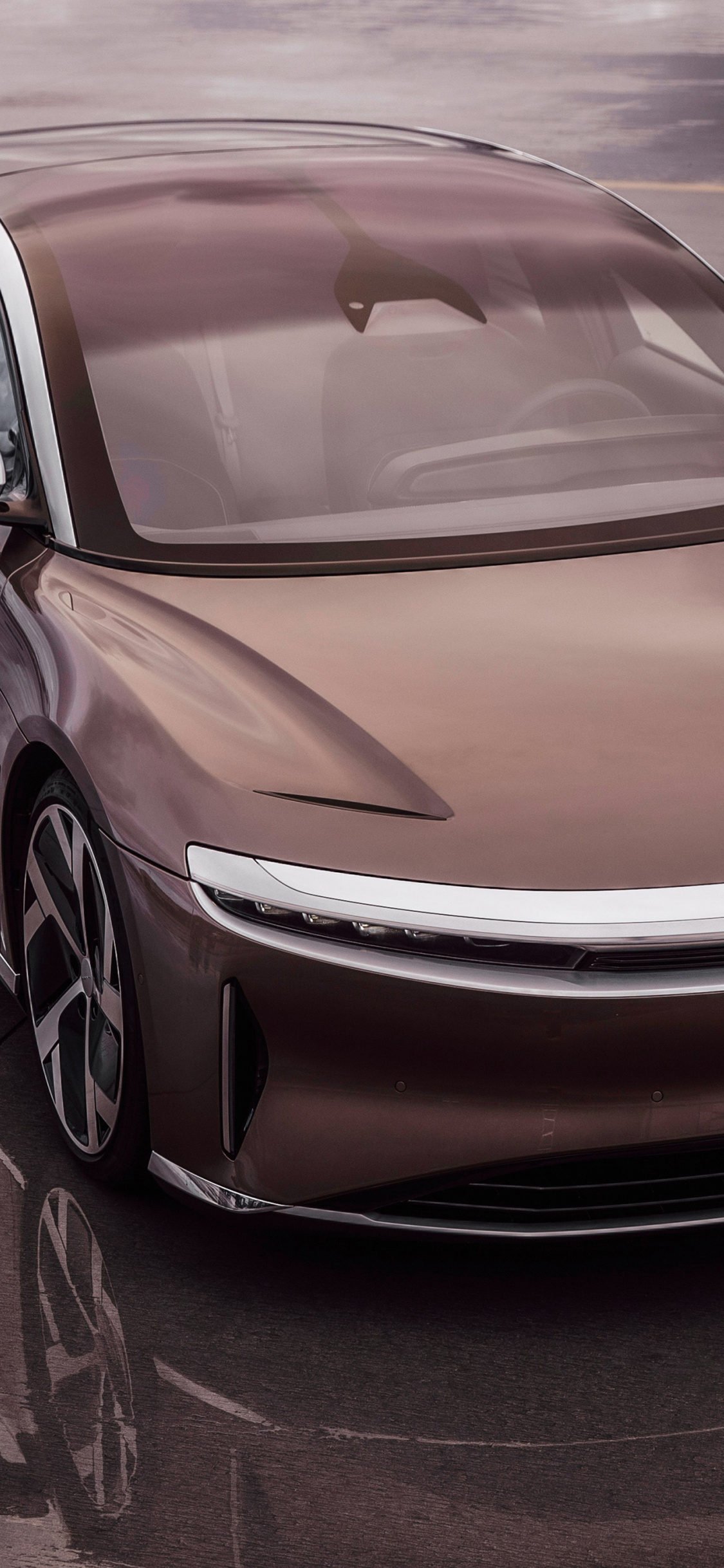 Lucid Motors, Electric car, Lucid Air, 2021, 1130x2440 HD Phone