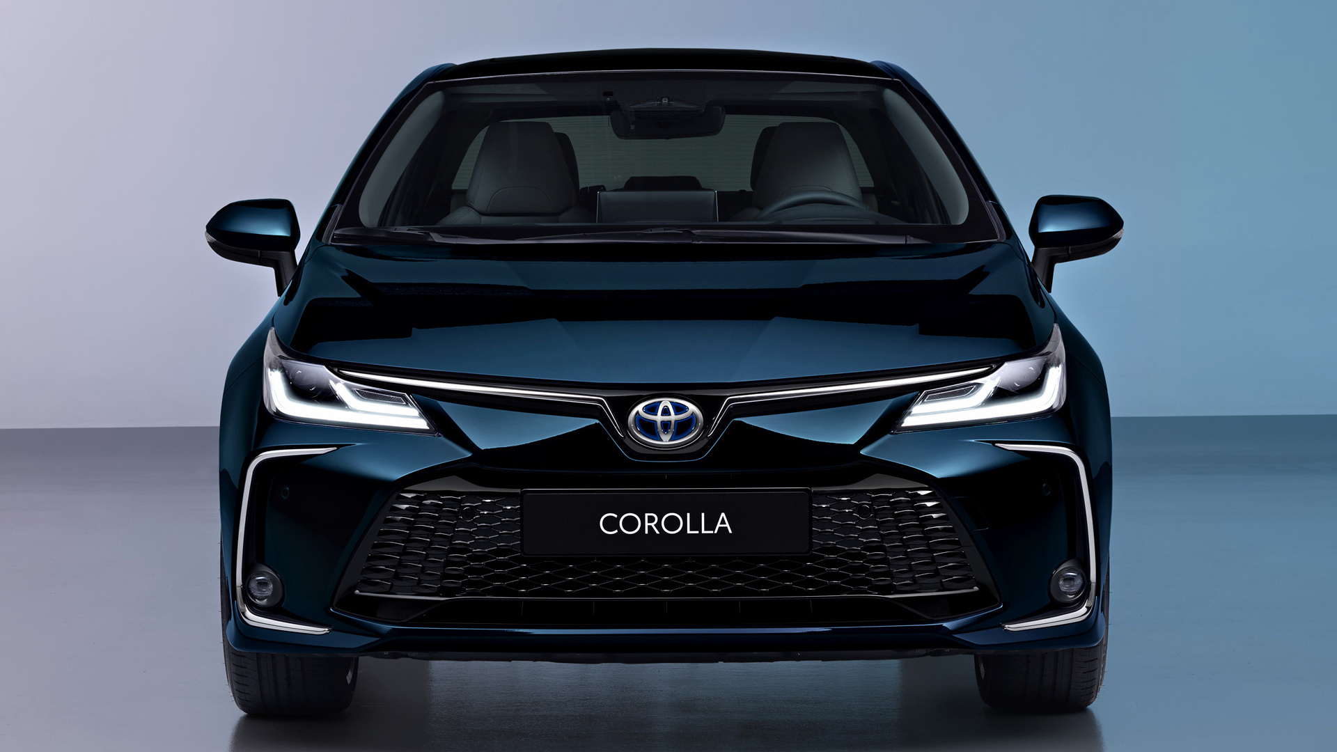 Front View, Toyota Corolla Wallpaper, 1920x1080 Full HD Desktop