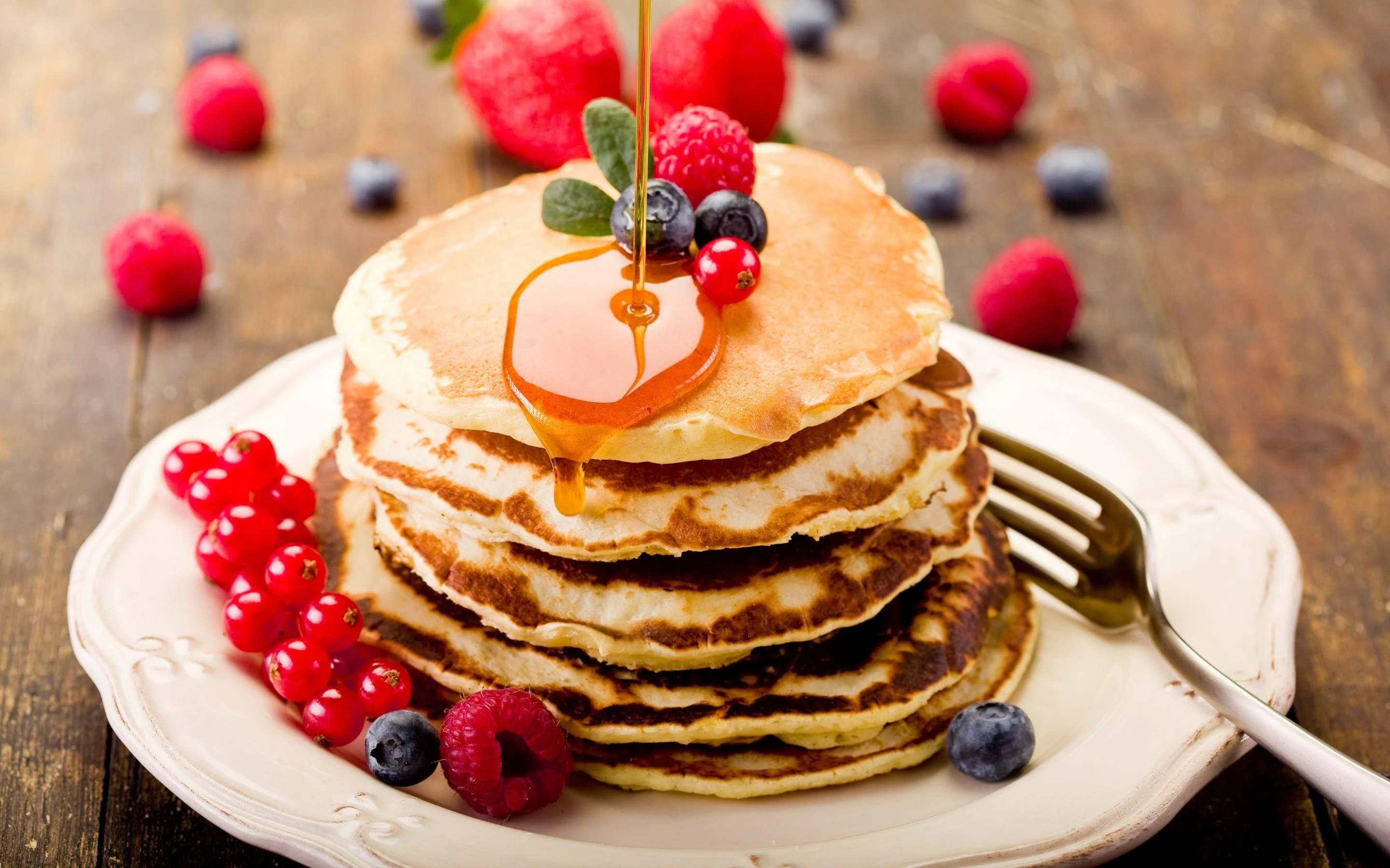 Pancake wallpapers, Delicious breakfast, Sweet pancakes, Food background, 2880x1800 HD Desktop