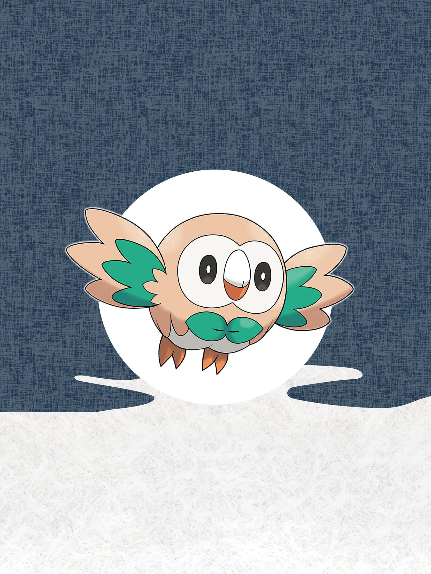 Pokemon Legends: Arceus, Rowlet wallpaper, Cute creature, Playful, 1670x2230 HD Phone