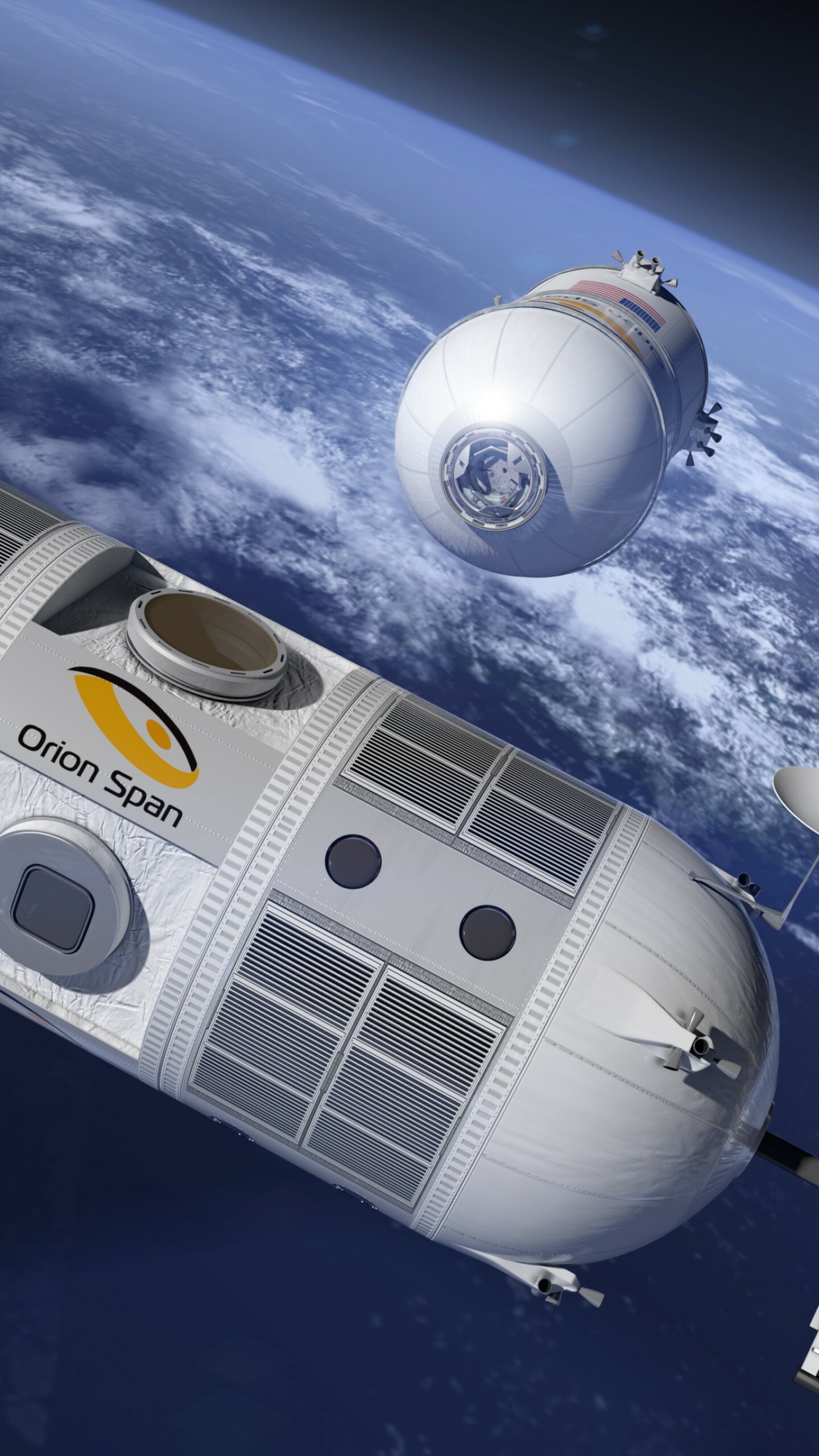 Space Tourism, Aurora space station, 4k space 17891, 1440x2560 HD Phone