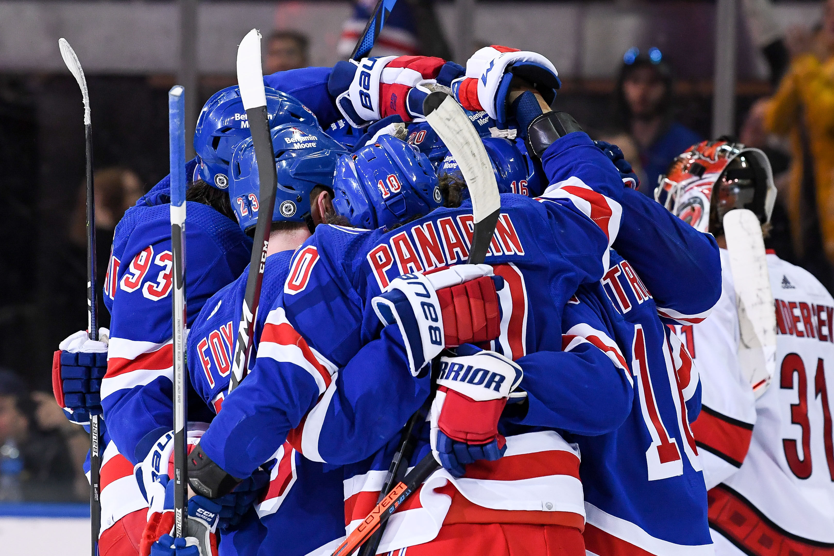 New York Rangers, NHL roundup, Hurricanes pull away, Metropolitan, 3240x2160 HD Desktop