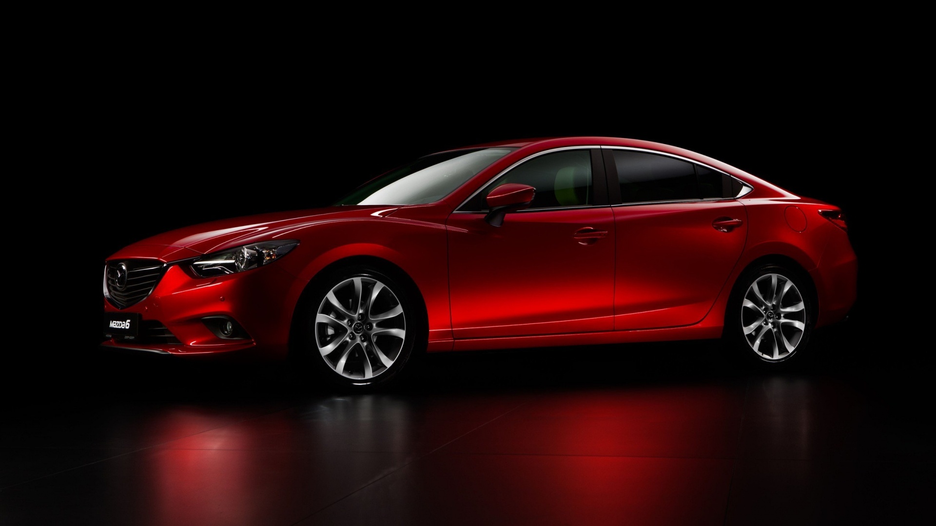 Mazda 6, Red Auto Wallpaper, Resolution, 1920x1080 Full HD Desktop