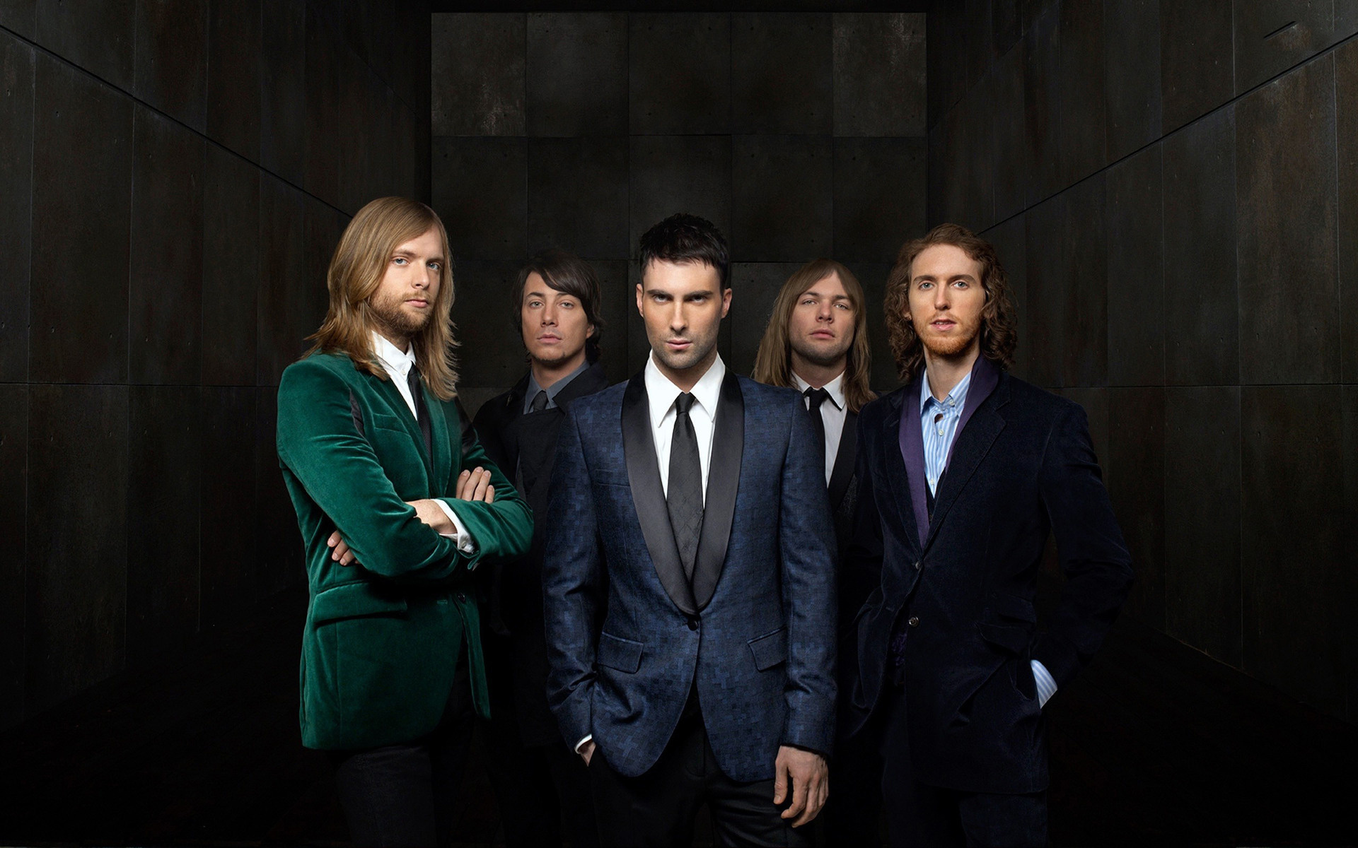 James Valentine, Maroon 5 guitarist, Wallpaper composition, The pop-rock band, 1920x1200 HD Desktop