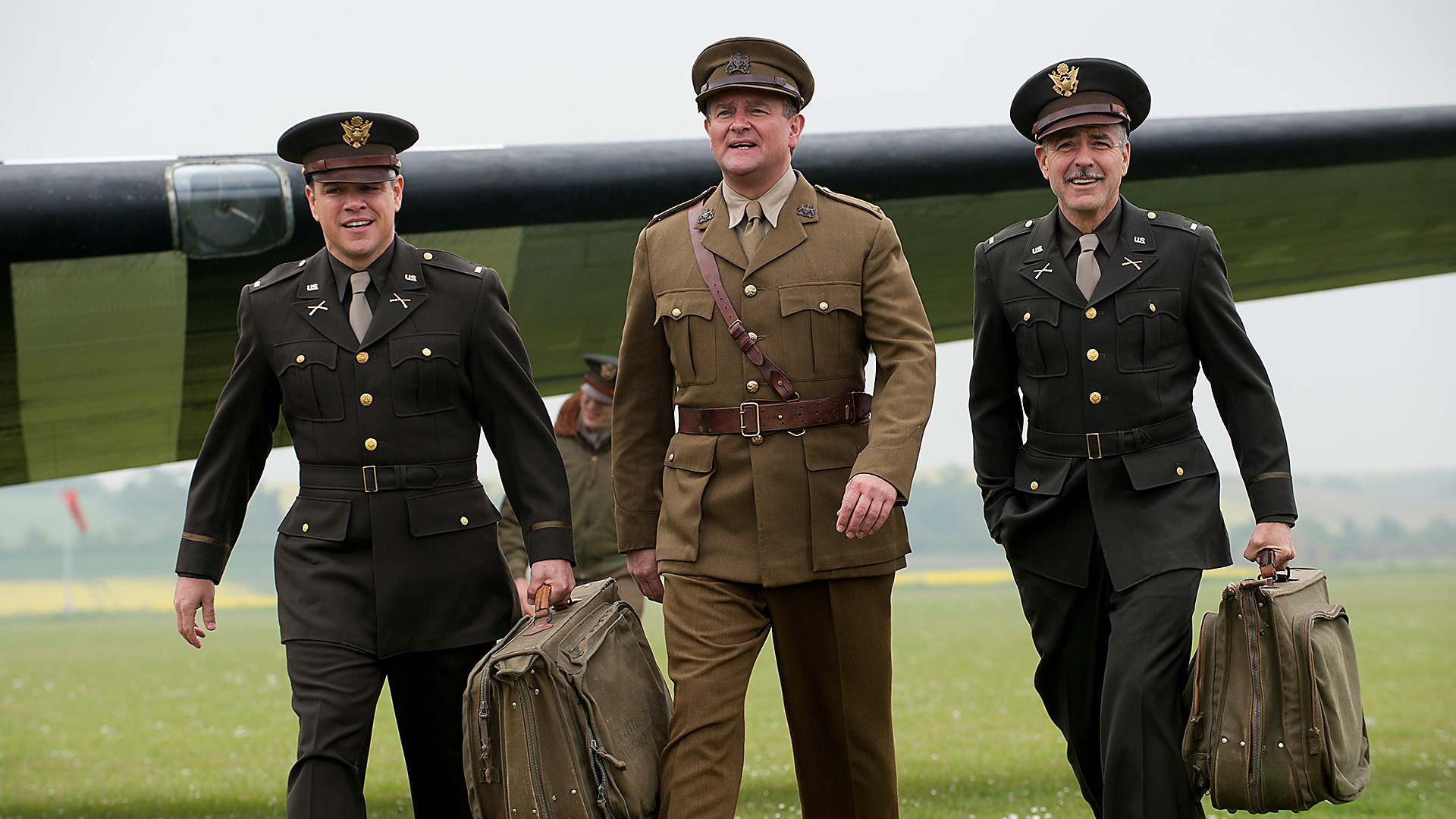 The Monuments Men, Matt Damon Wallpaper, 1920x1080 Full HD Desktop