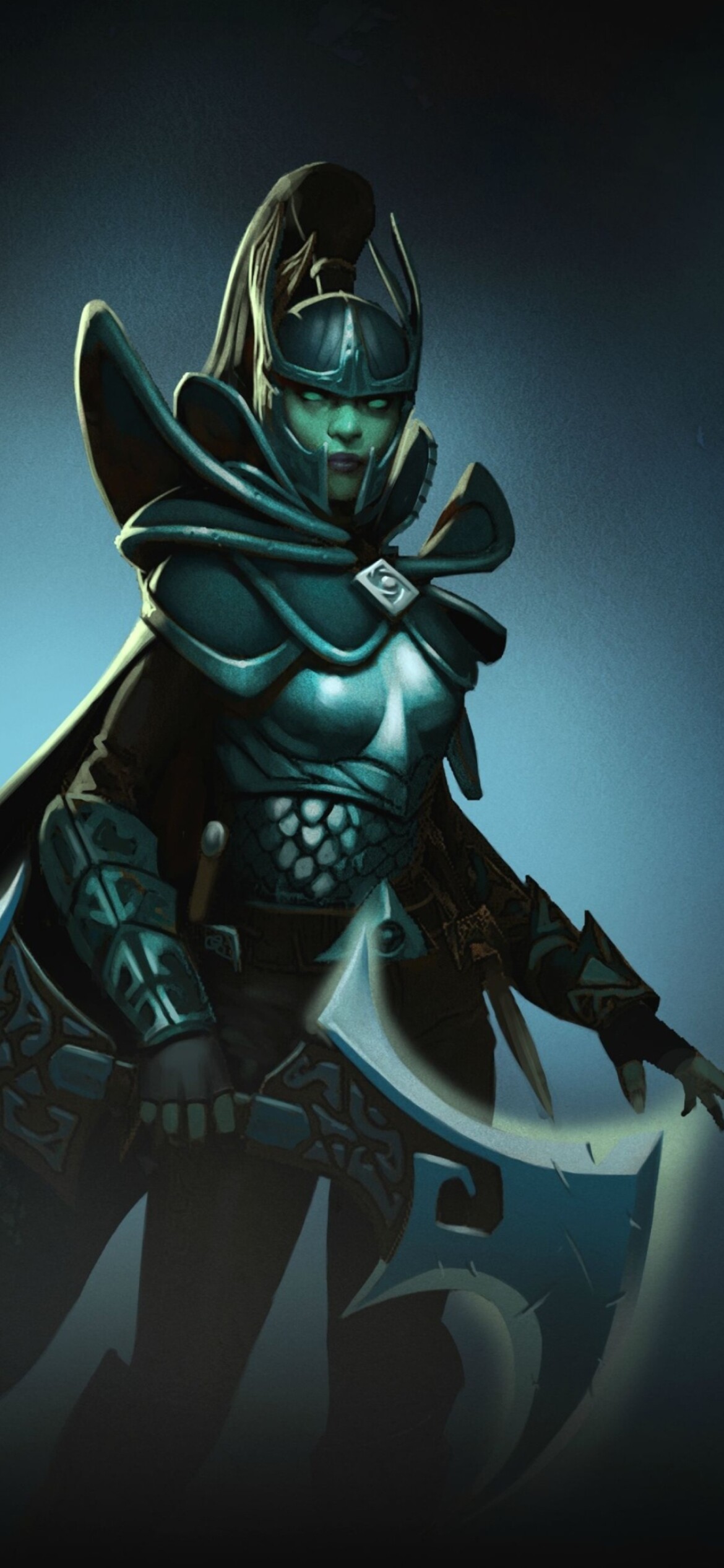 Mortred, Dota 2 Wallpaper, 1170x2540 HD Phone
