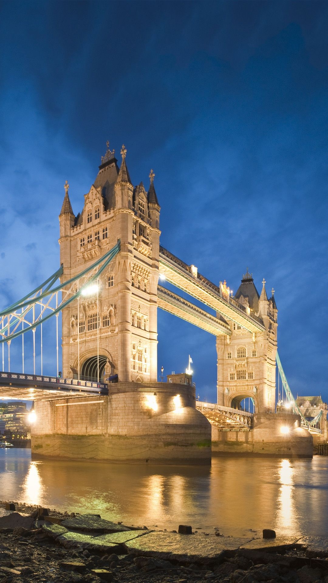 London Bridge, England Wallpaper, 1080x1920 Full HD Phone