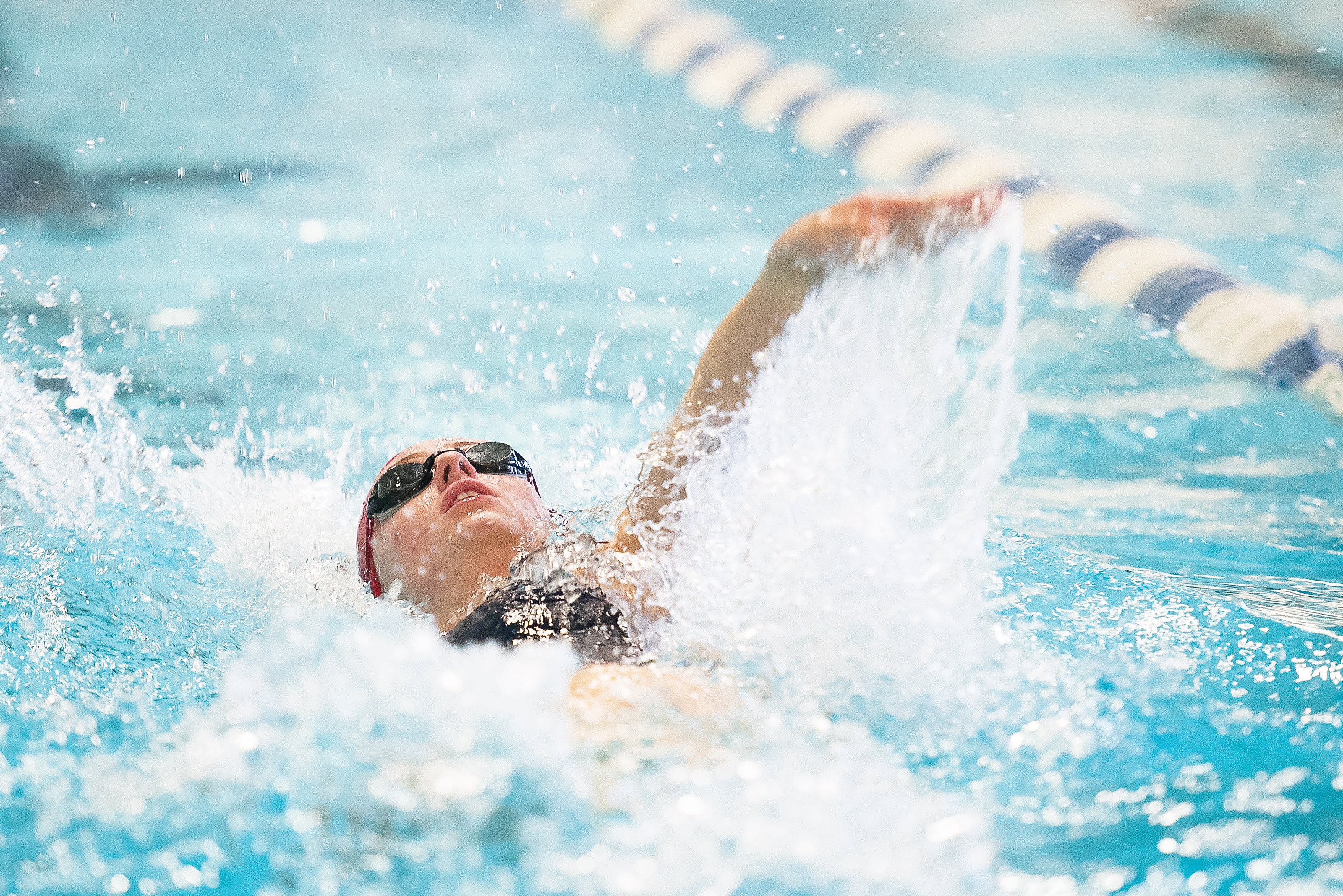 Backstroke, Cunningham helps Eisenhower, Swimmers repeat, Yakima Valley championships, 3200x2140 HD Desktop