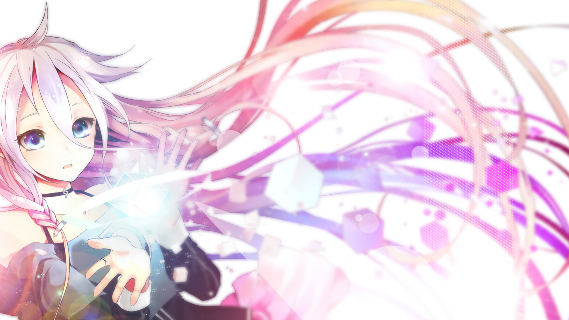 IA Vocaloid, Harmonious wallpaper, Anime beauty, Captivating illustration, 1920x1080 Full HD Desktop