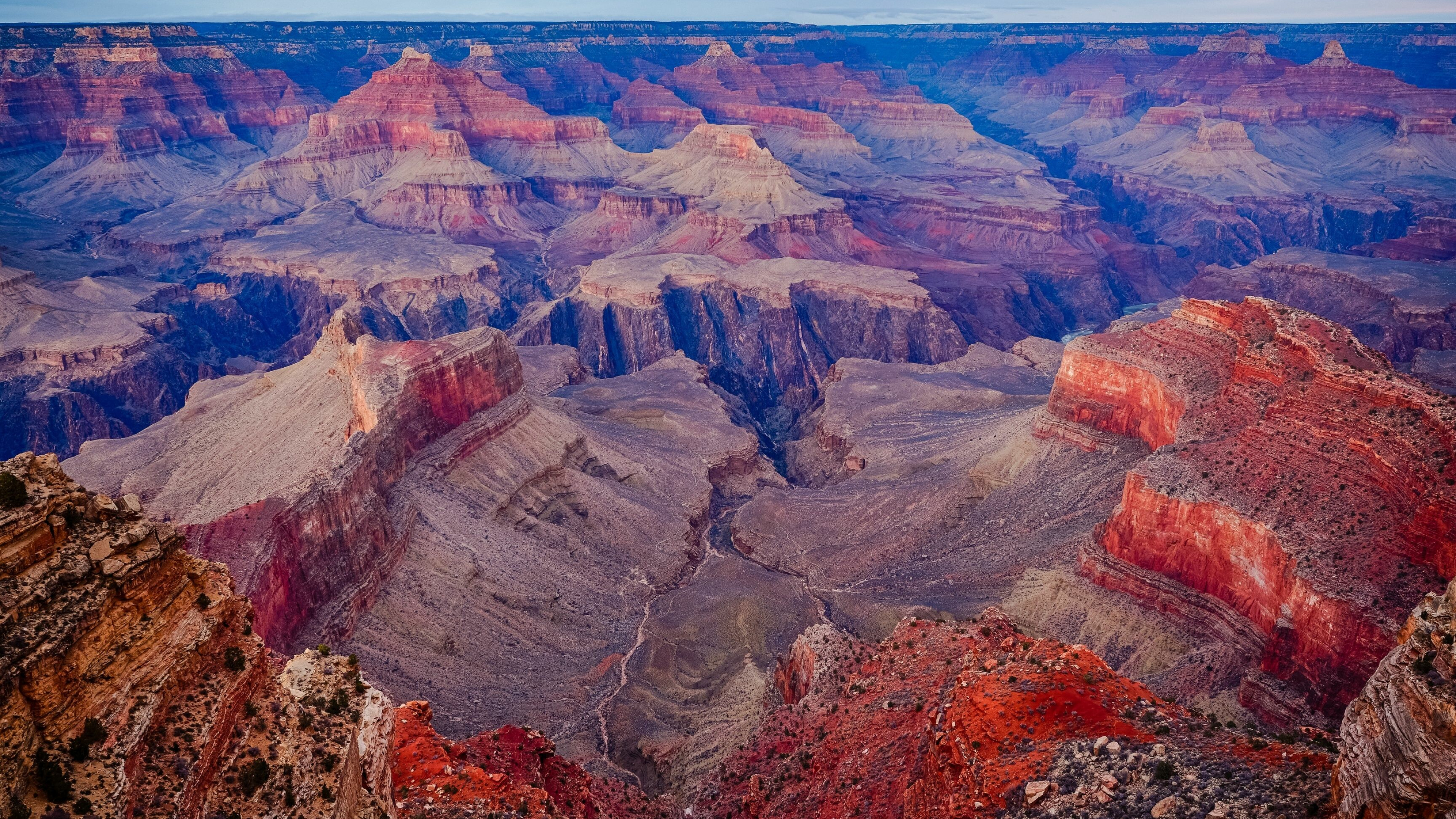 Grand Canyon, Untamed wilderness, Timeless beauty, Nature's grandeur, 3840x2160 4K Desktop