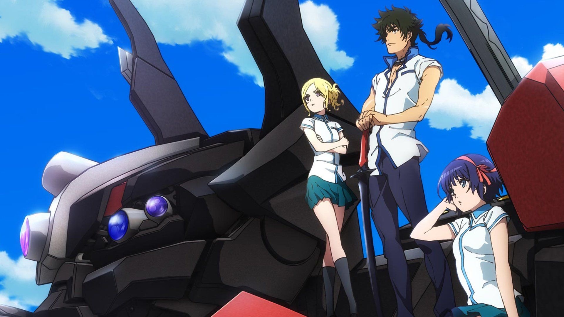 Kuromukuro wallpapers, Mecha anime, Futuristic battles, Exciting storyline, 1920x1080 Full HD Desktop