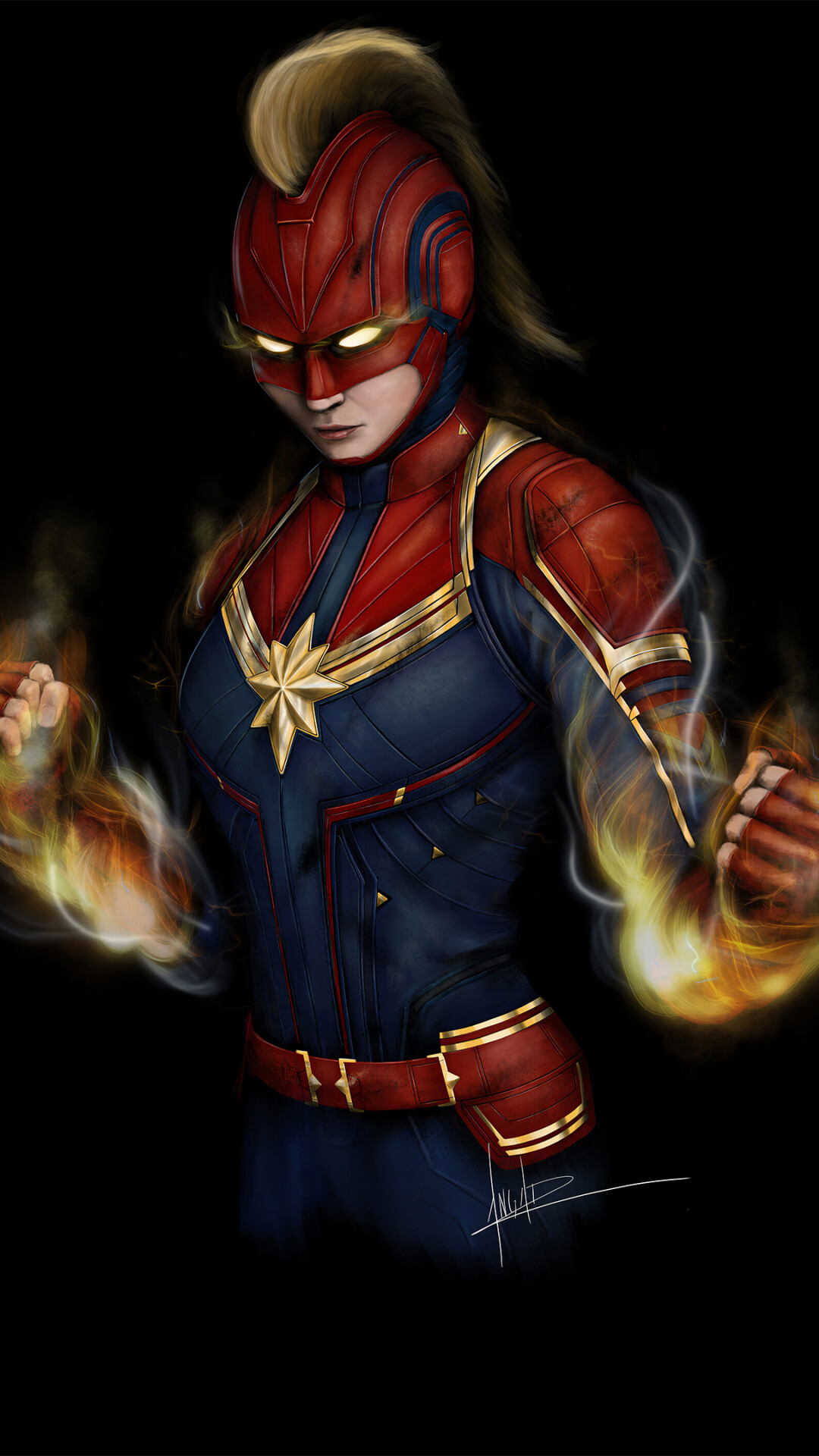 Marvel Ms. Marvel, Full 6553443 JPG, 1080x1920 Full HD Phone