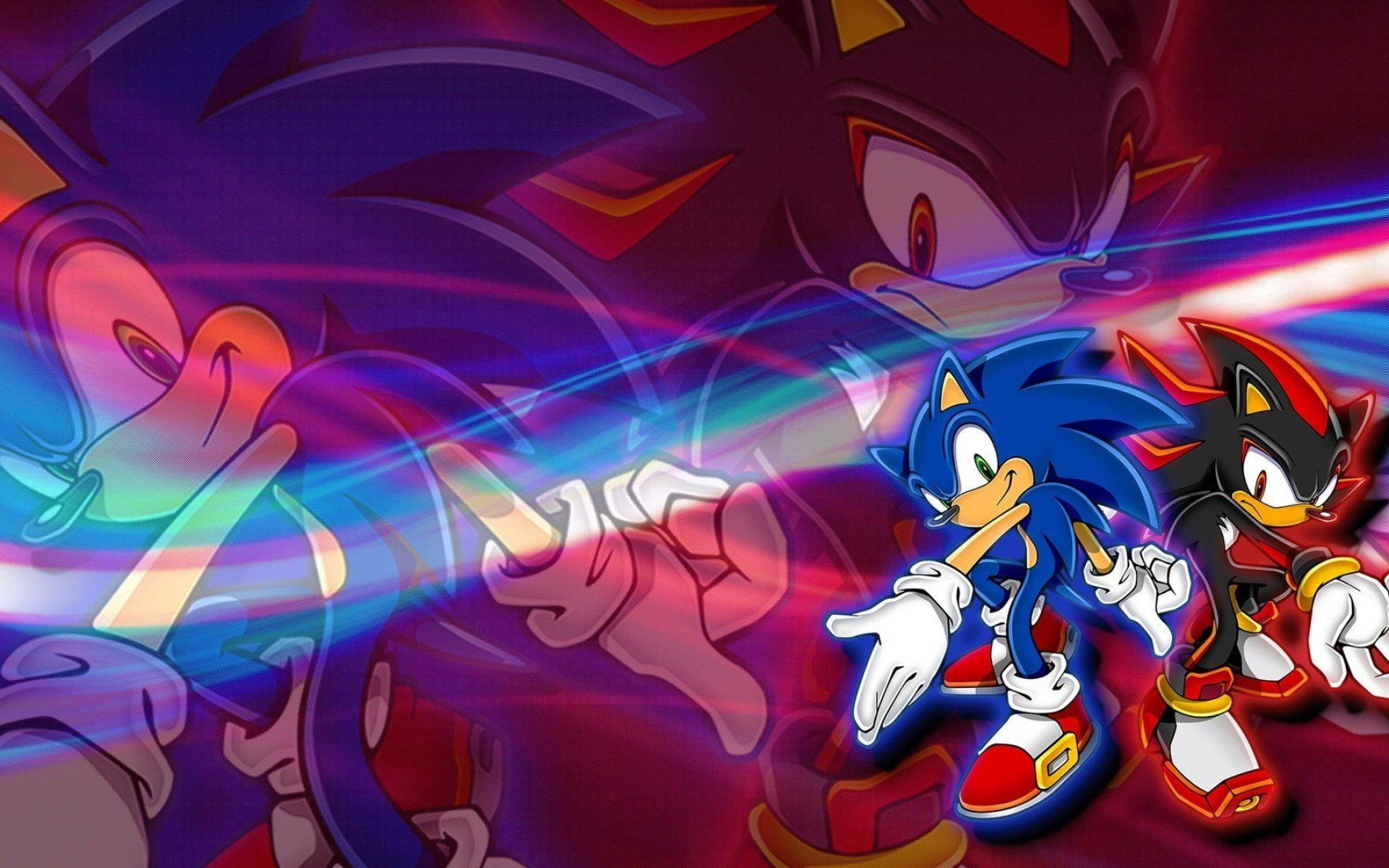 Sonic the Hedgehog, Shadow the Hedgehog, Sonic Adventure 2, HD Desktop wallpaper