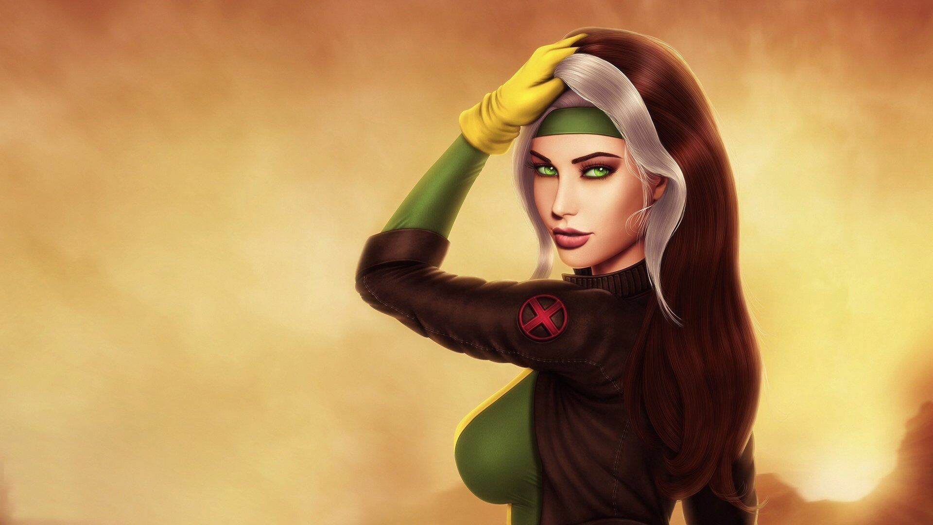 Rogue Marvel Comics, Cool wallpapers, Epic heroes, Pop culture, 1920x1080 Full HD Desktop