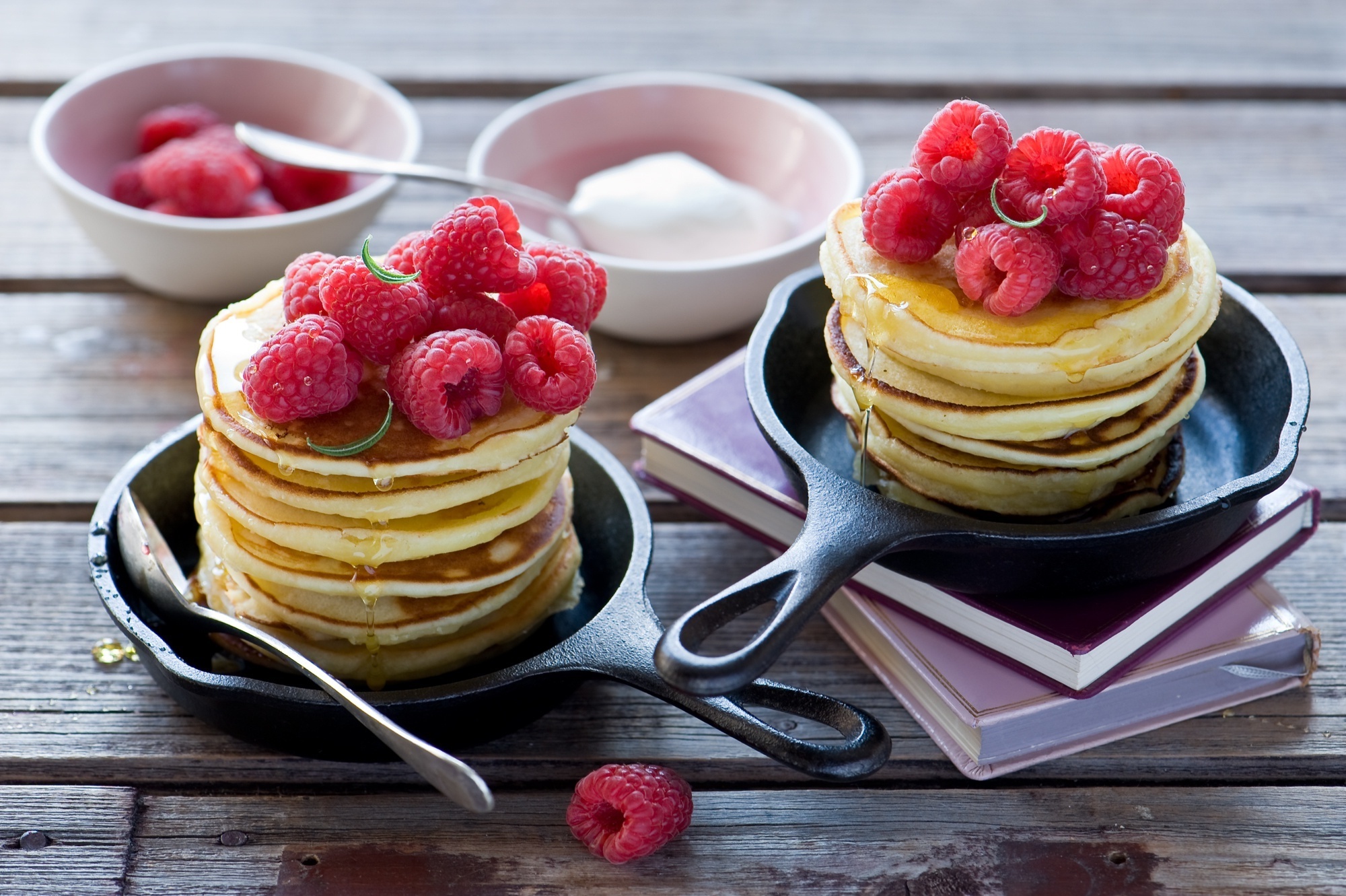 Raspberry, Pancakes Wallpaper, 2000x1340 HD Desktop